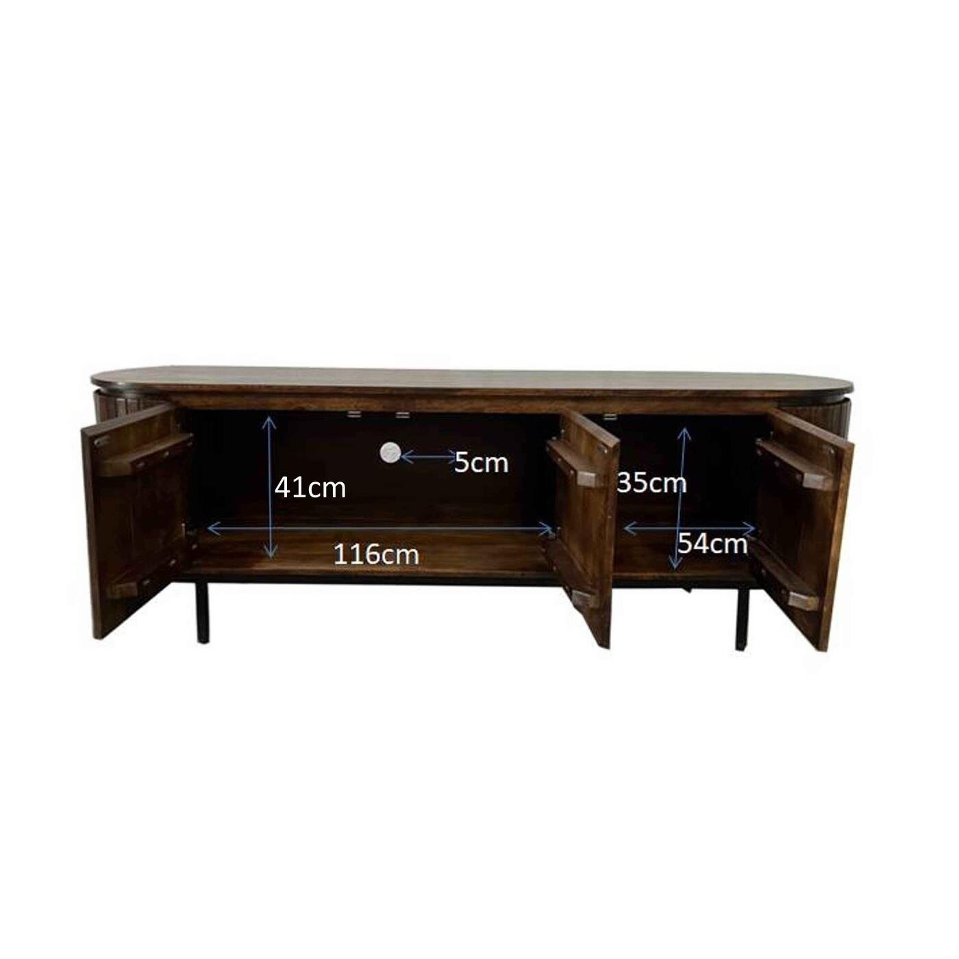 Noor Walnut 170cm