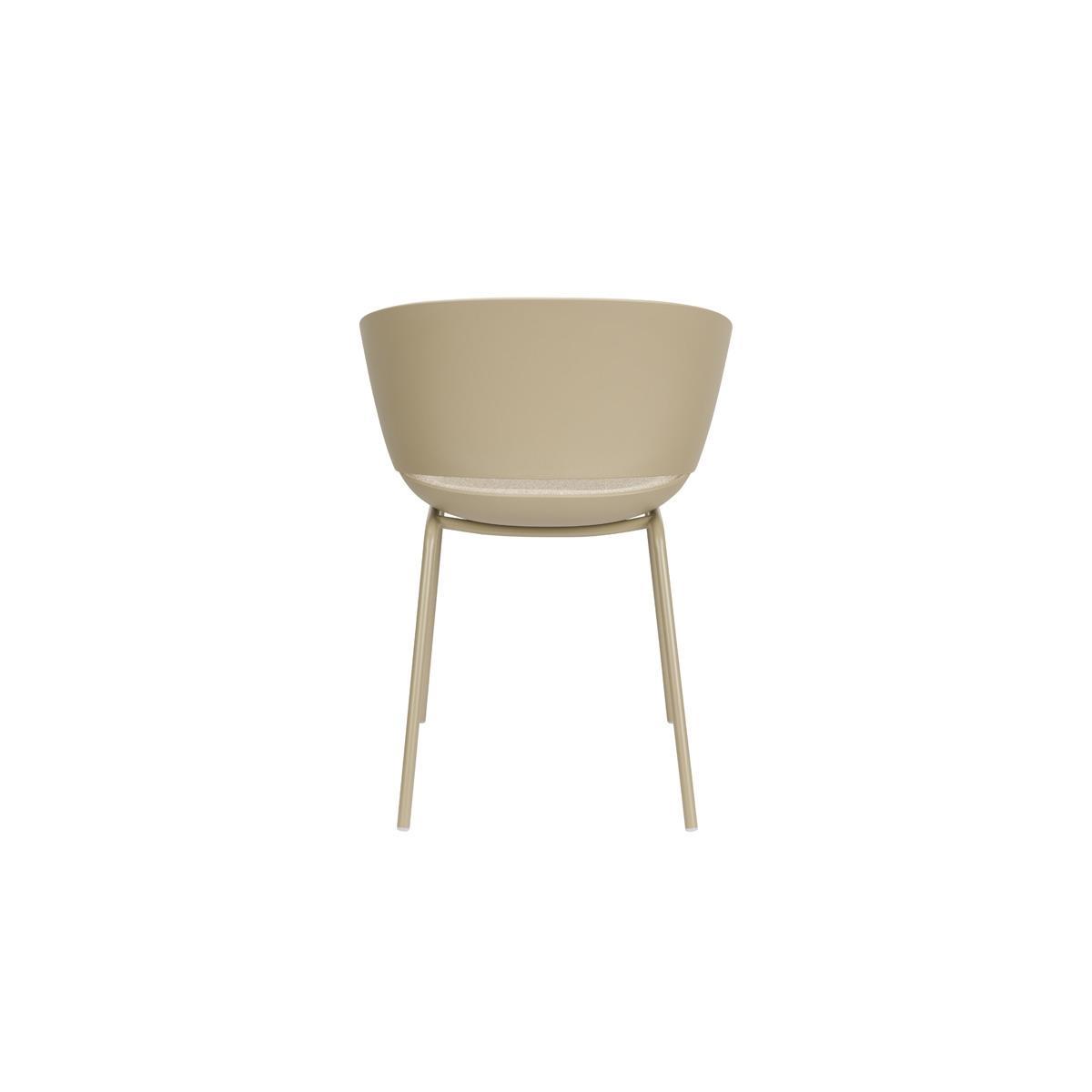Giga Meubel - Eetkamerstoel Beige - Jessica - Set van 4