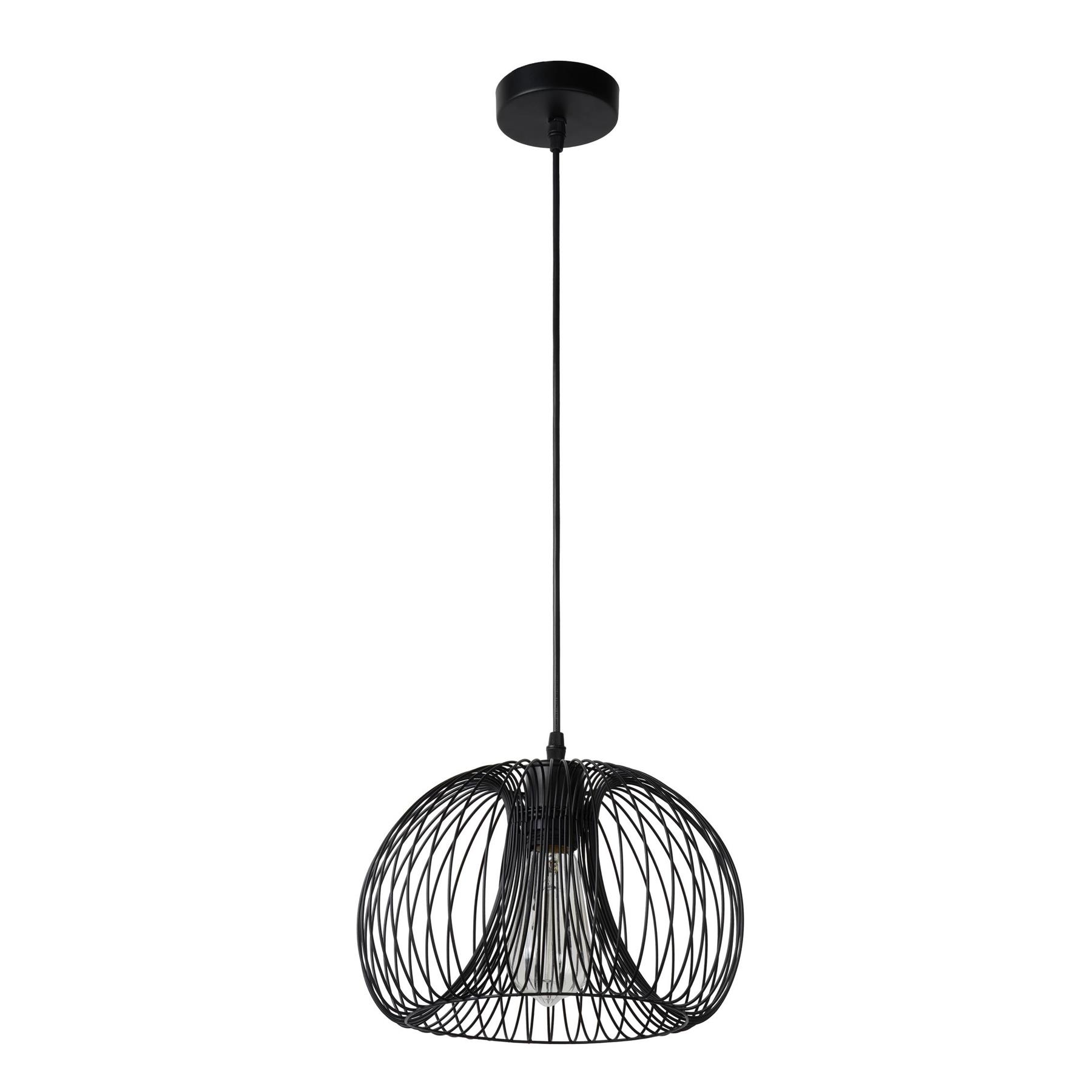 Lucide VINTI Hanglamp - Zwart