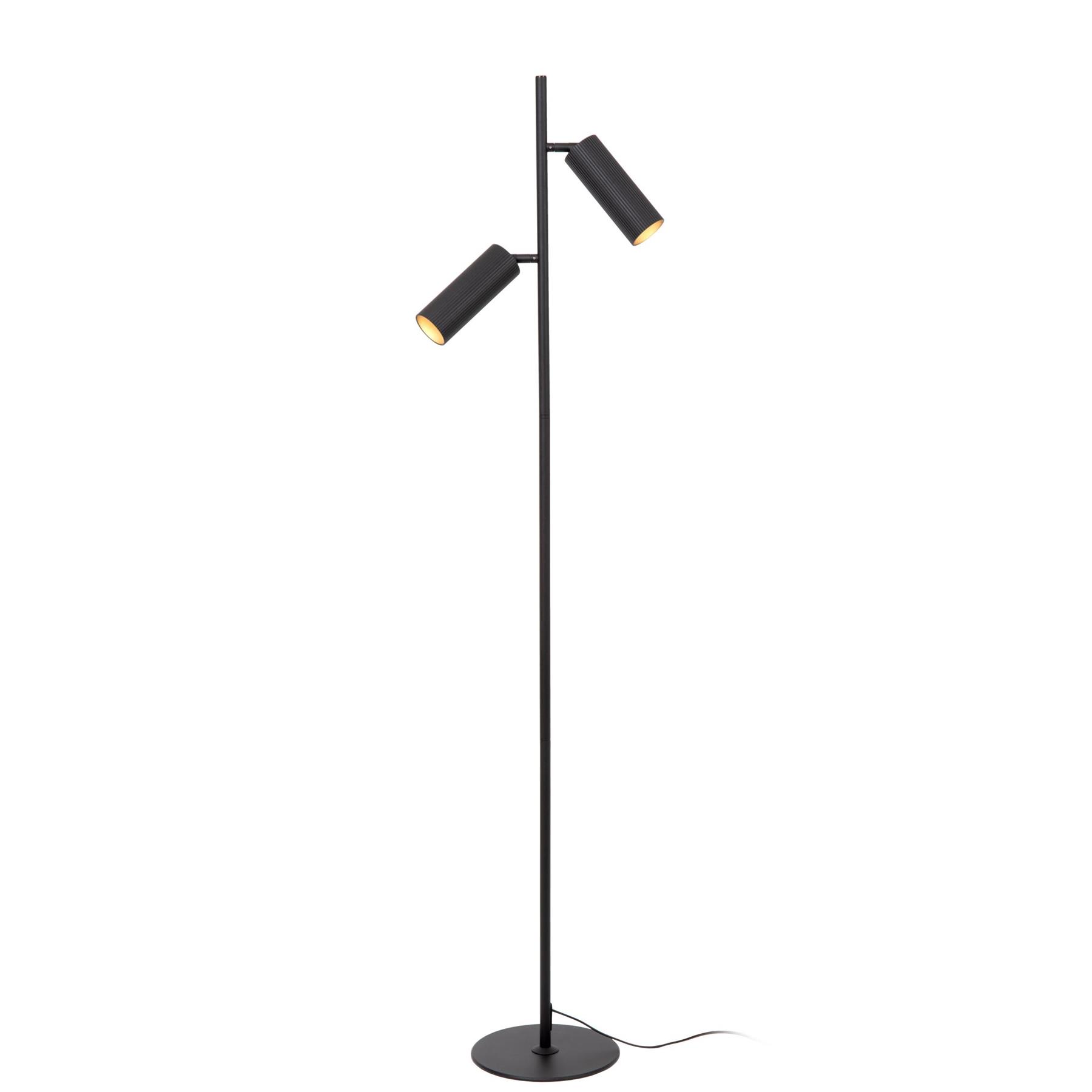 Lucide CLUBS Vloerlamp - Zwart