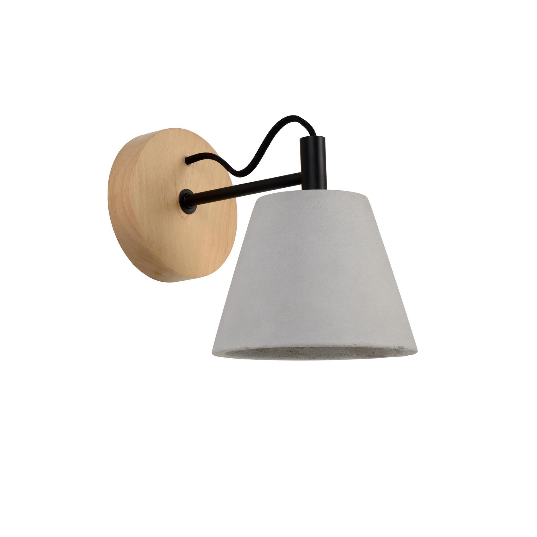 Lucide POSSIO Wandlamp - Grijs