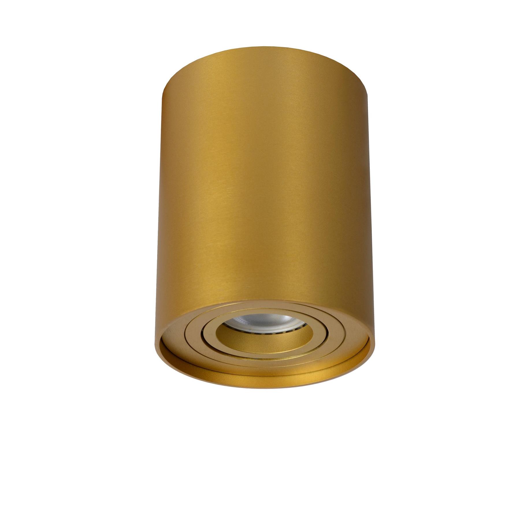 Lucide TUBE Plafondspot - Mat Goud | Messing