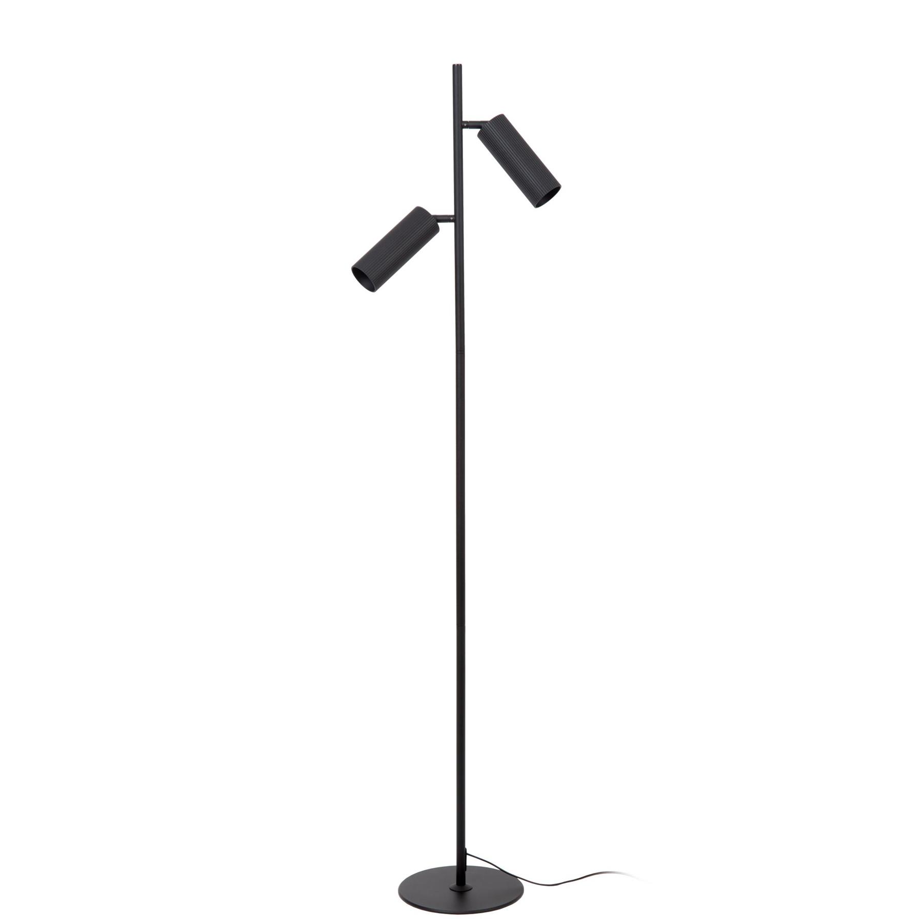Lucide CLUBS Vloerlamp - Zwart