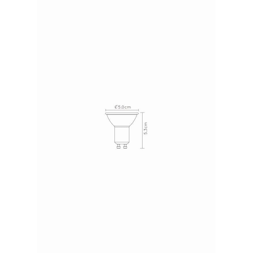 Lucide MR16 Led lamp - Zwart