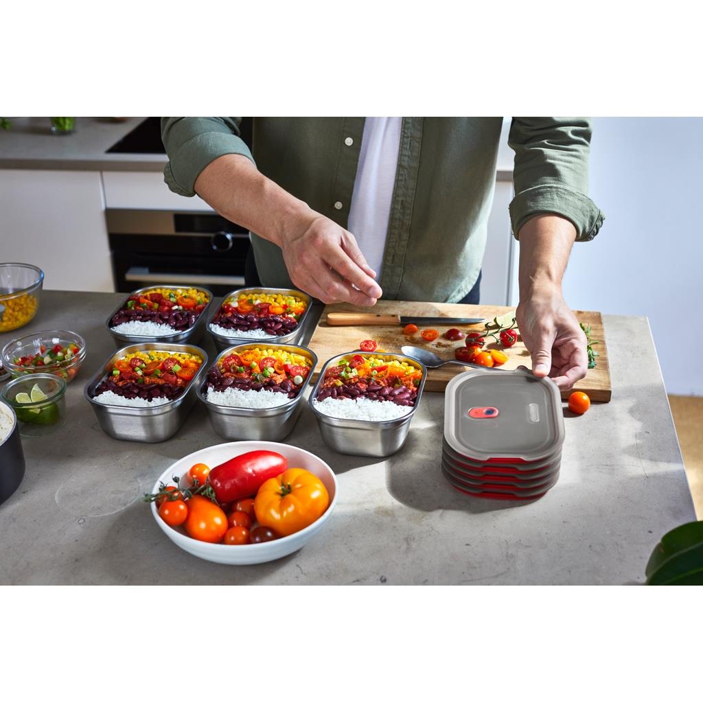 Black+Blum RVS Vershoudbakjes Set - Medium