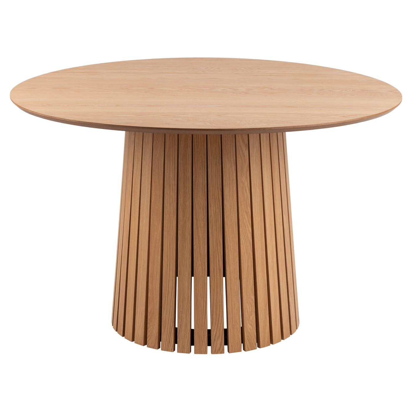 Hjem Interiors Sammø Ronde Eettafel Ø120 Natural Eiken