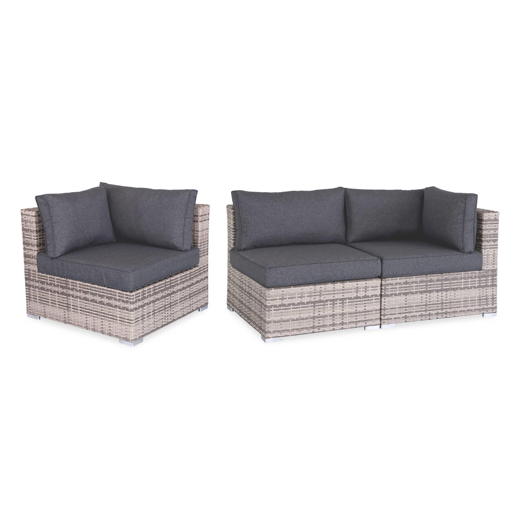 sweeek - Wicker loungeset 8-10 plaatsen