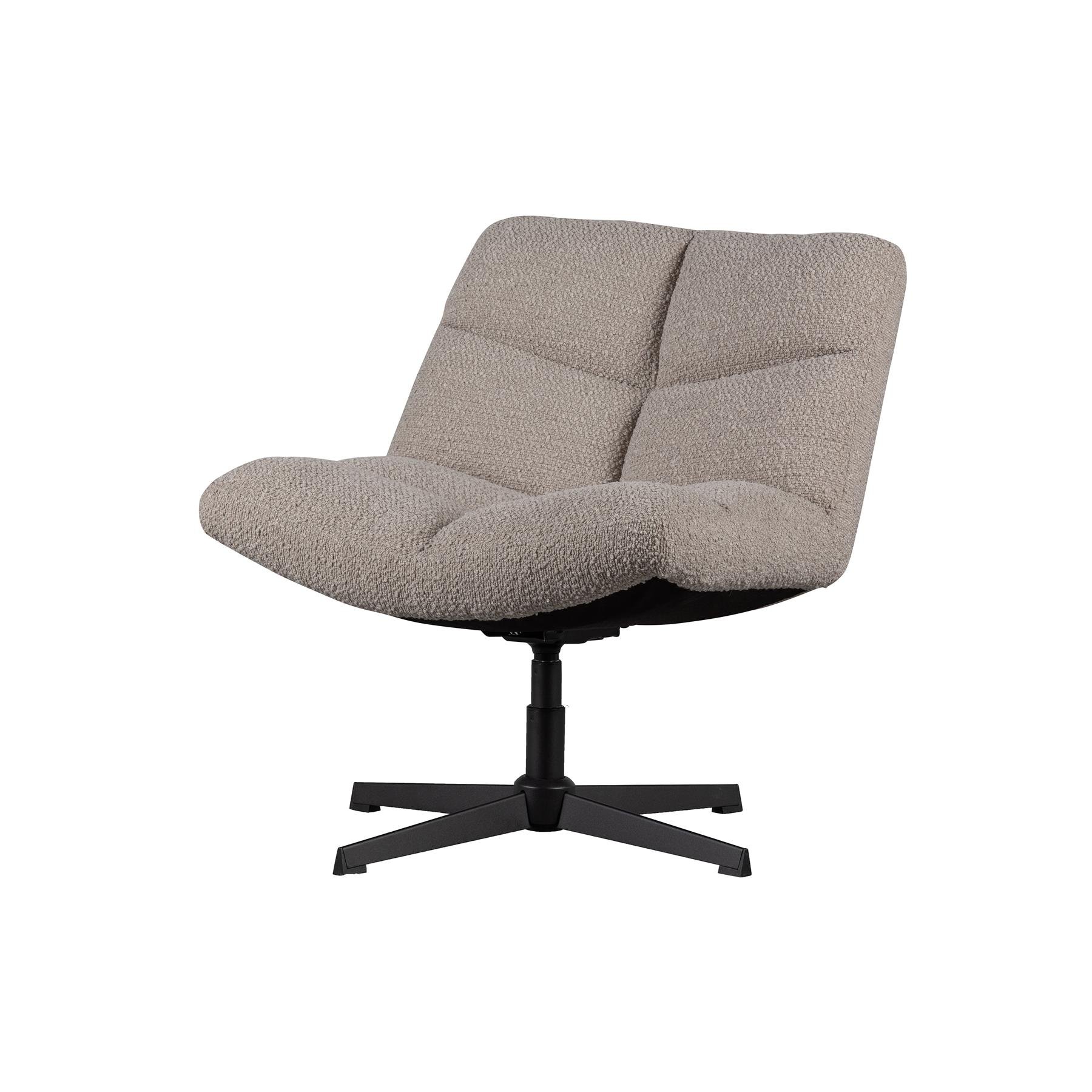 Woood Vinny Fauteuil - Bouclé - Zand