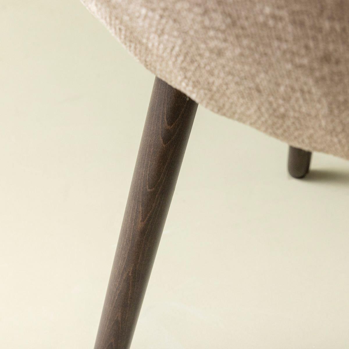 Signature - Bridgefauteuils in stof ERNEST - Taupe - Set van 2