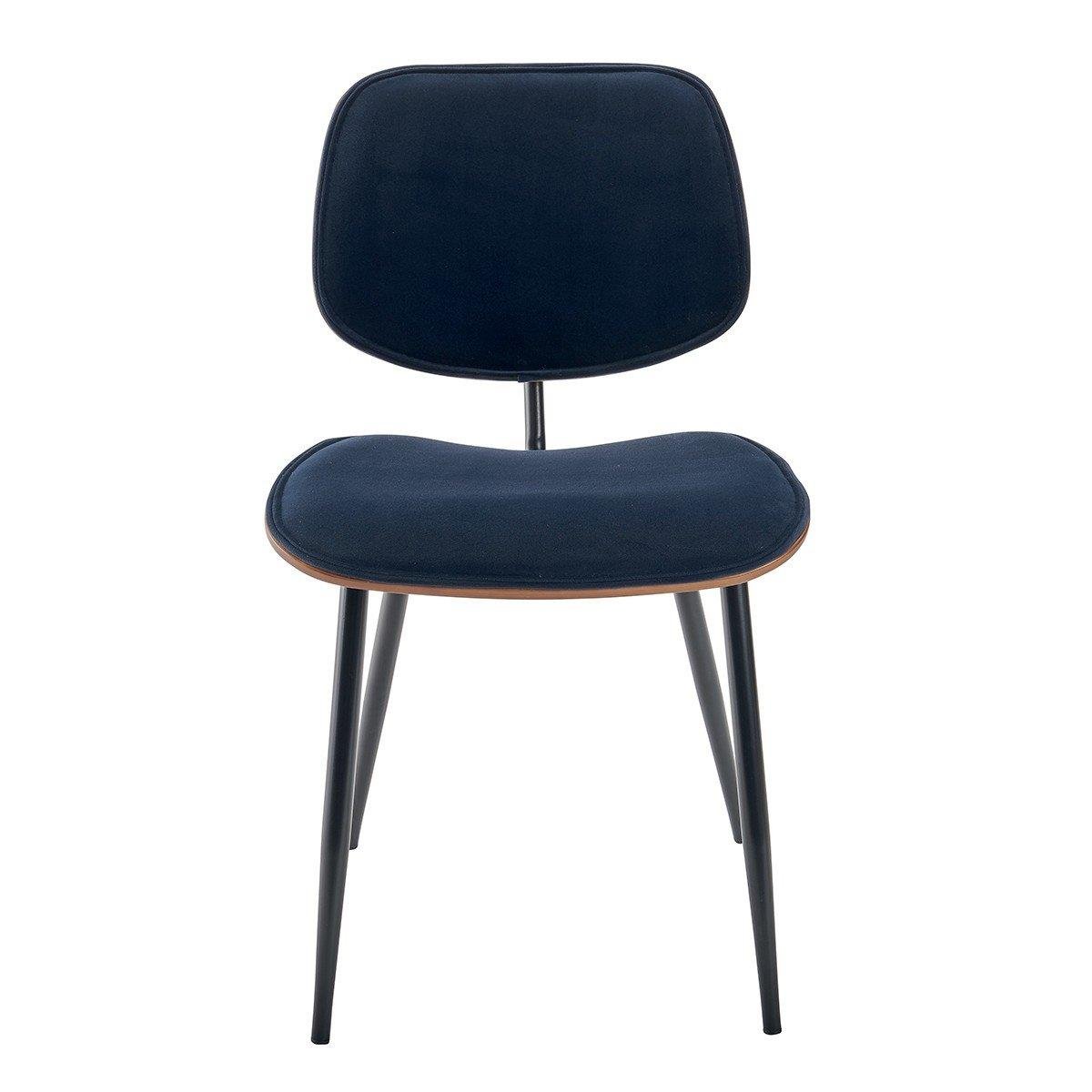 Signature - Eetkamerstoelen Olympia - Blauw - Set van 6