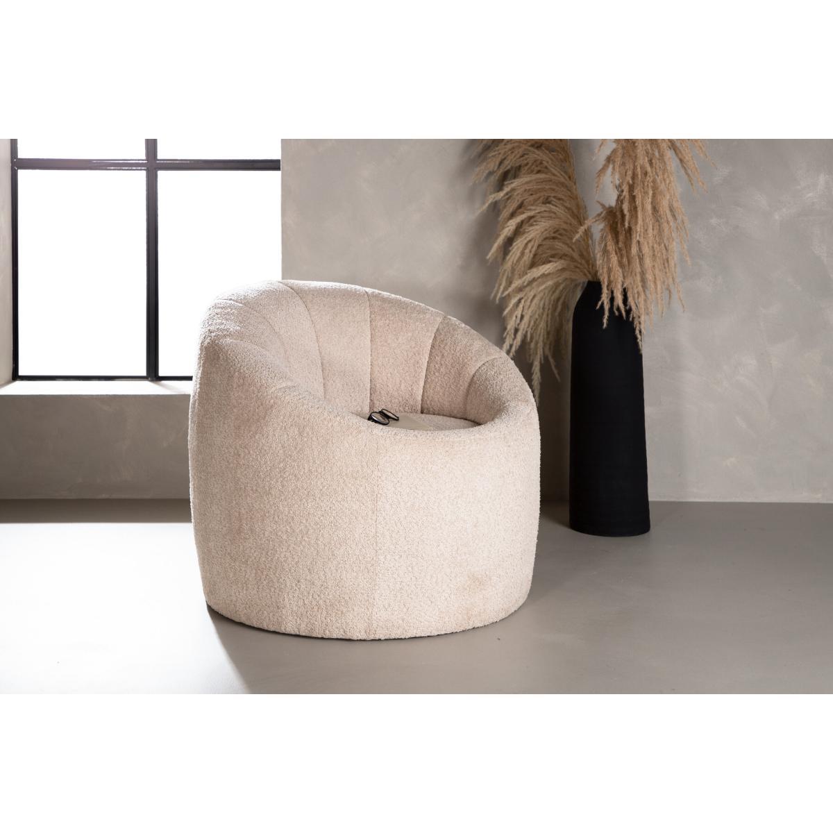 Svea - Nuko fauteuil - boucle - beige