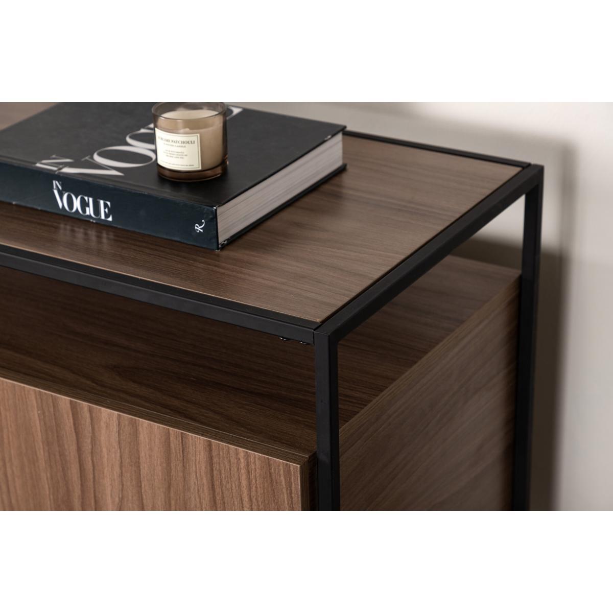 Svea - Soko dressoir - 120 cm - walnoot