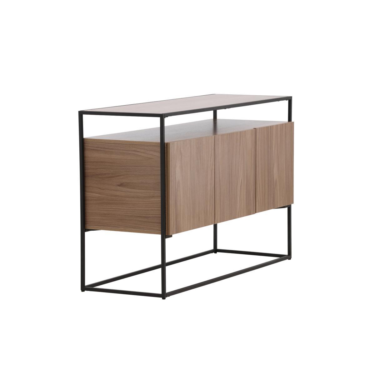 Svea - Soko dressoir - 120 cm - walnoot