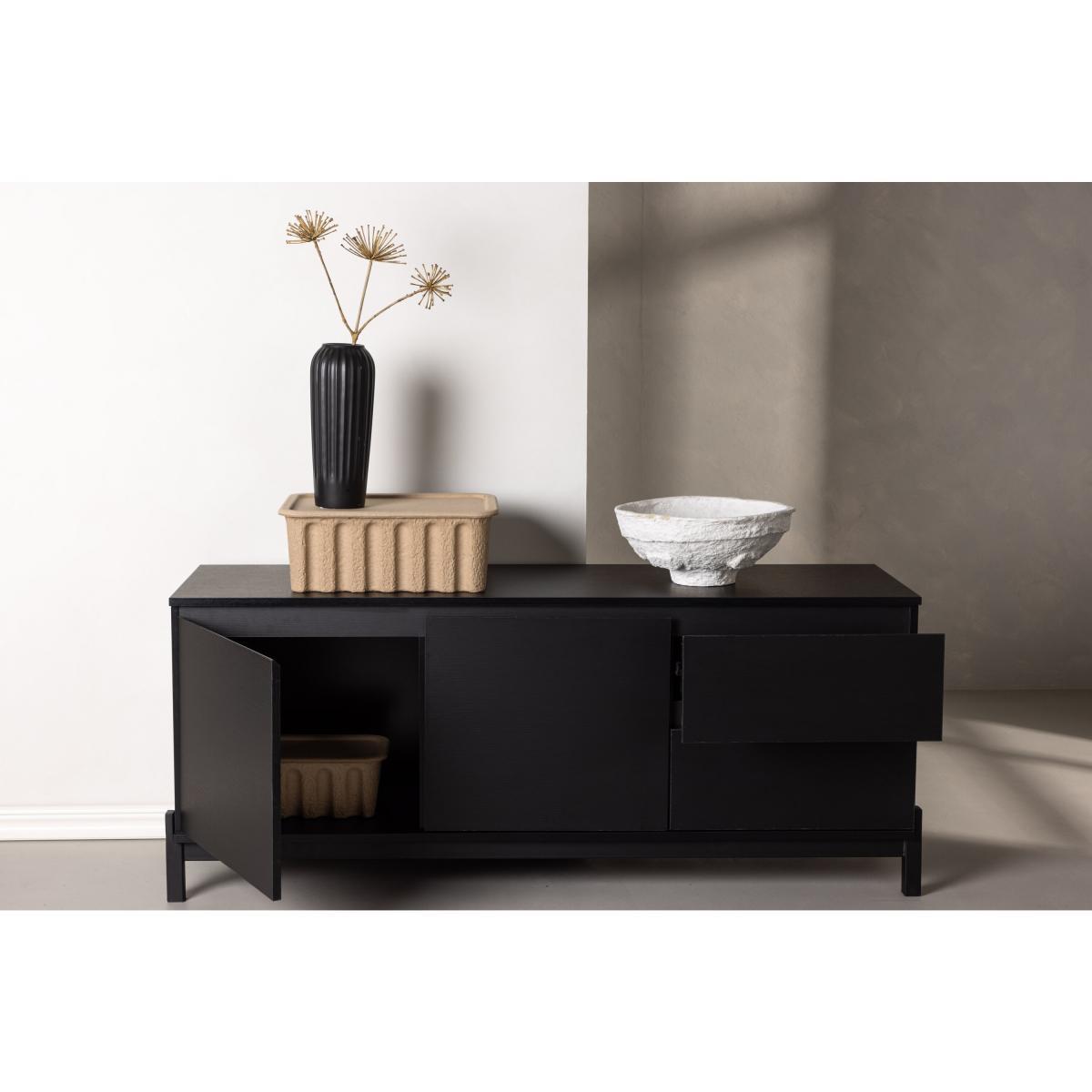 Svea - Niko dressoir - 138 cm - zwart