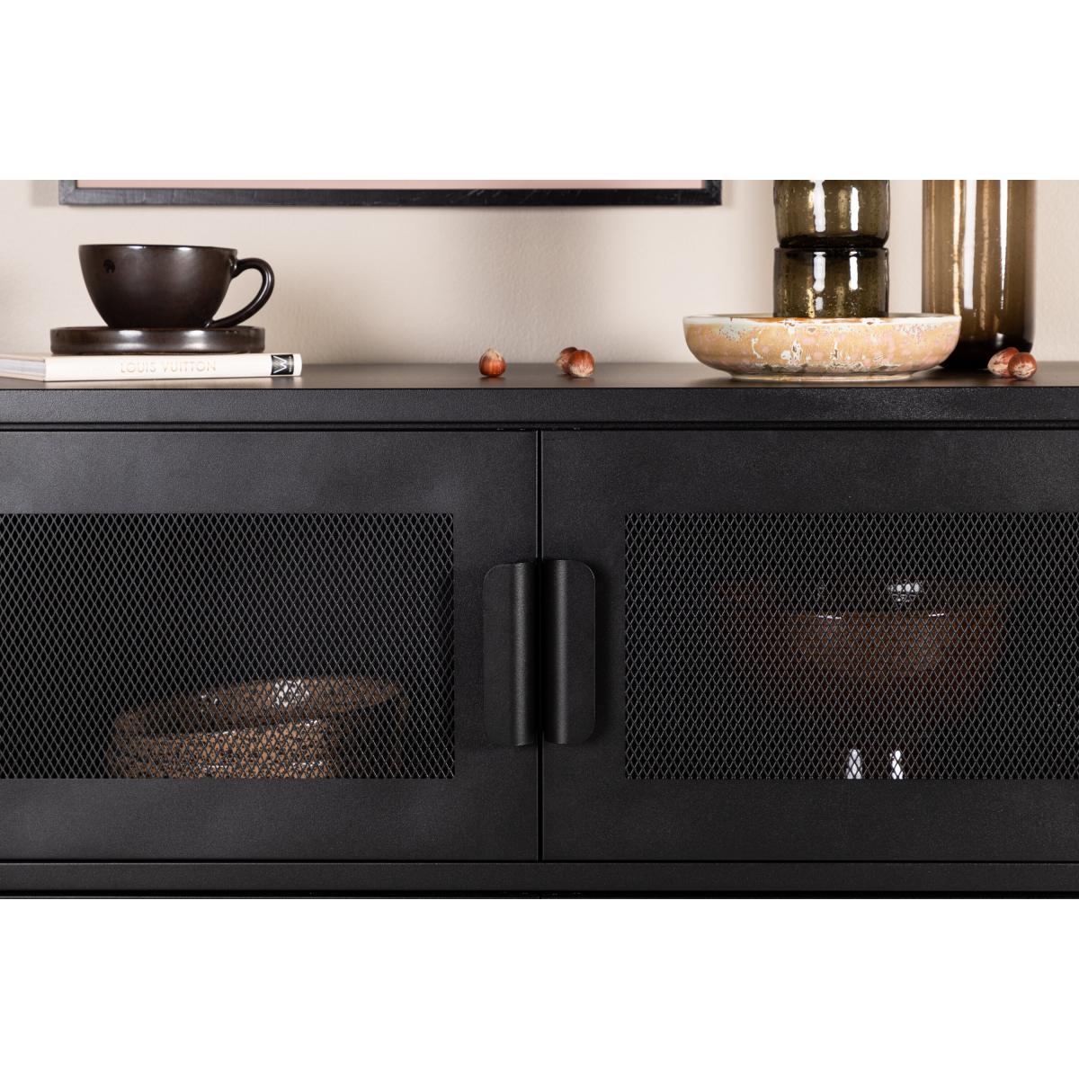Svea - Niro dressoir - 90 cm - zwart