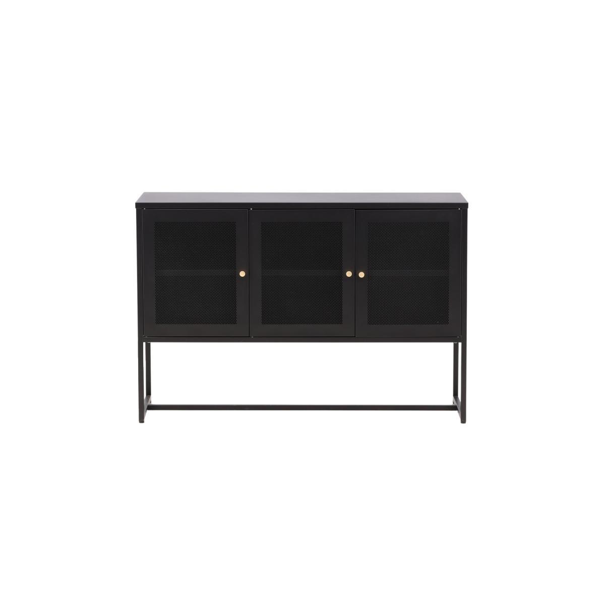 Svea - Pavlo dressoir - 120 cm - zwart
