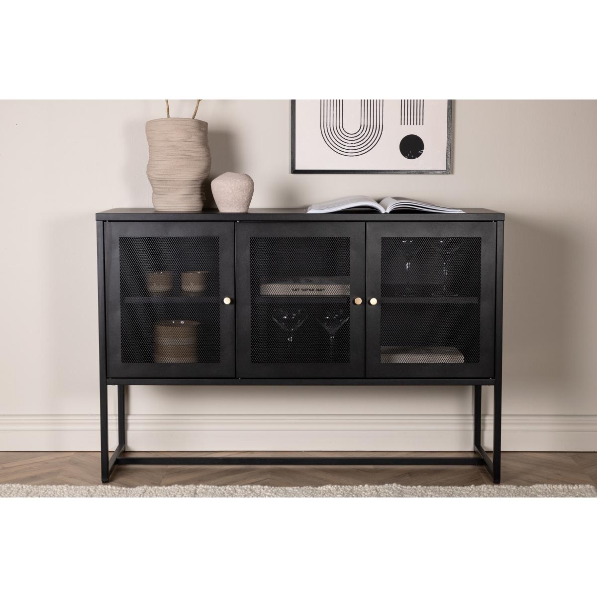 Svea - Pavlo dressoir - 120 cm - zwart