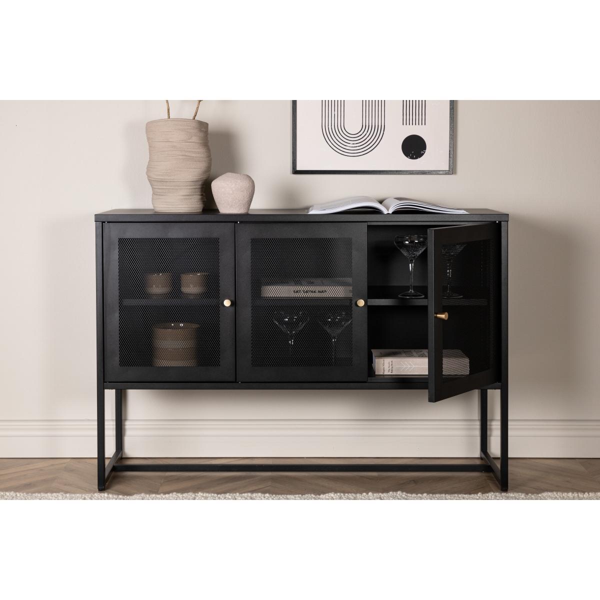 Svea - Pavlo dressoir - 120 cm - zwart