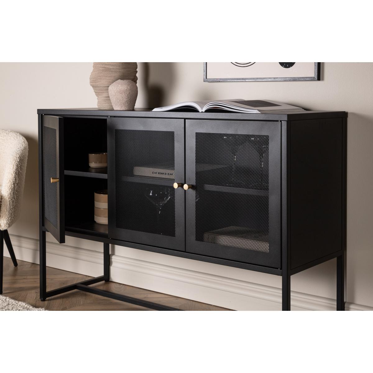 Svea - Pavlo dressoir - 120 cm - zwart