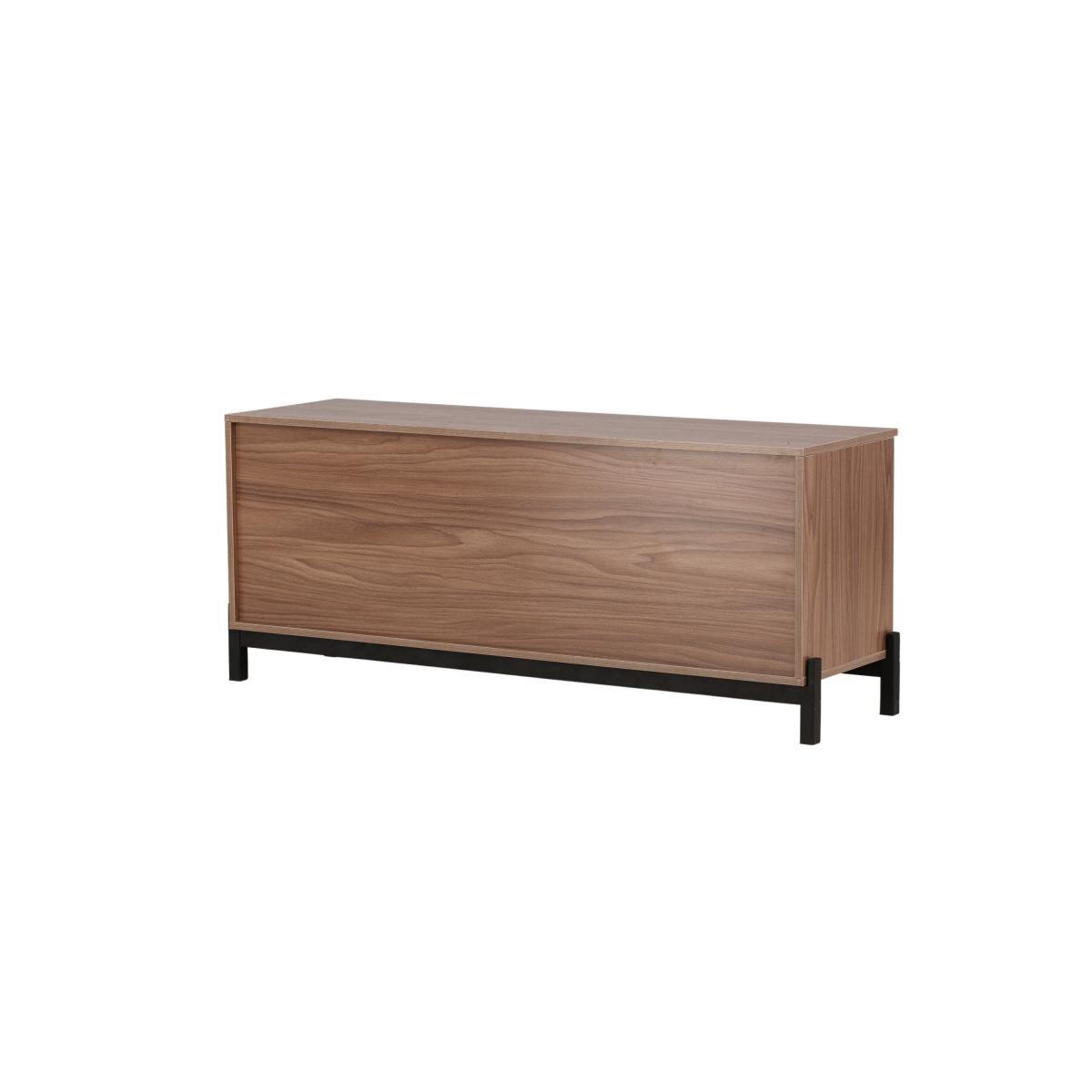 Svea - Niko dressoir - 138 cm - walnoot