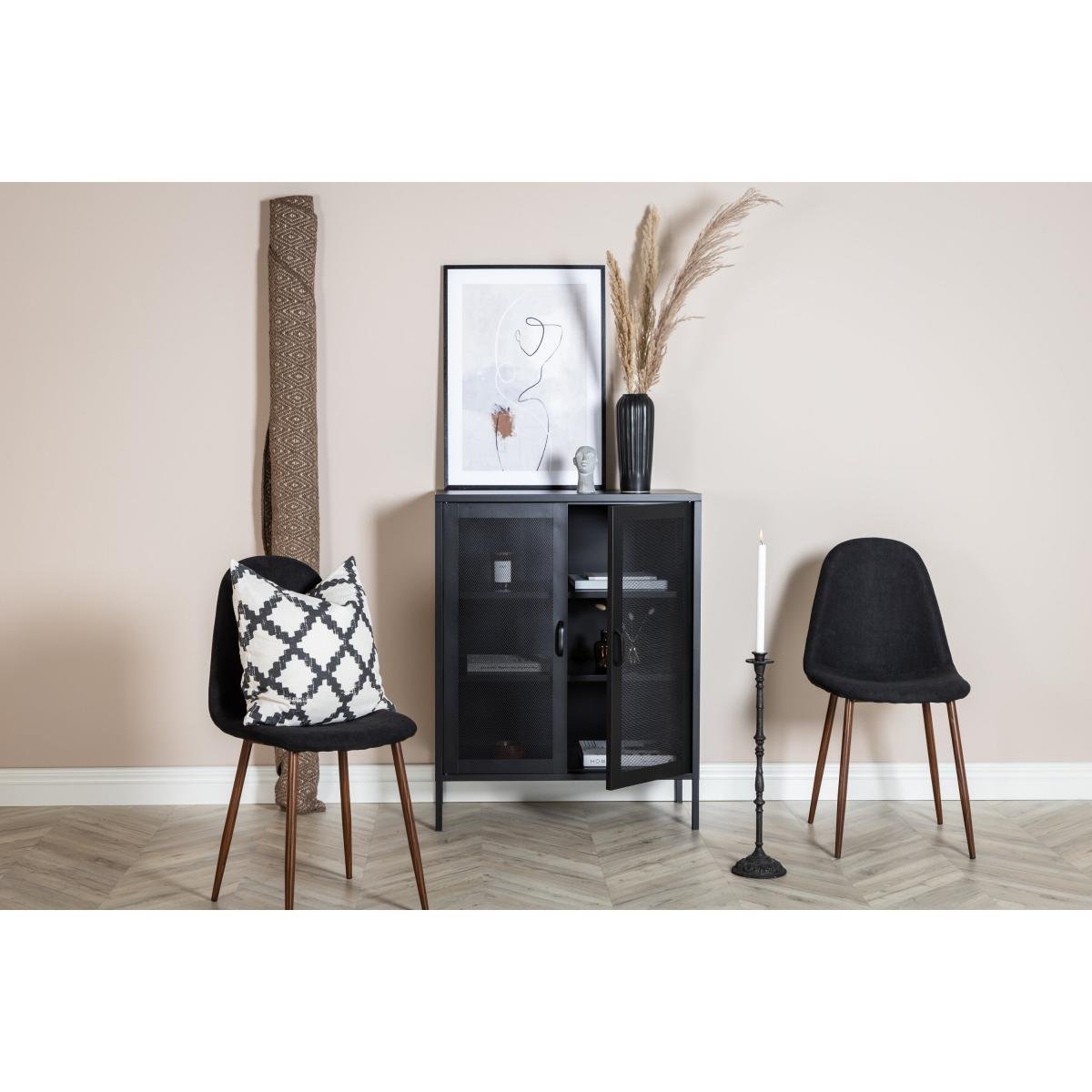 Svea - Zivo dressoir - 80 cm - zwart