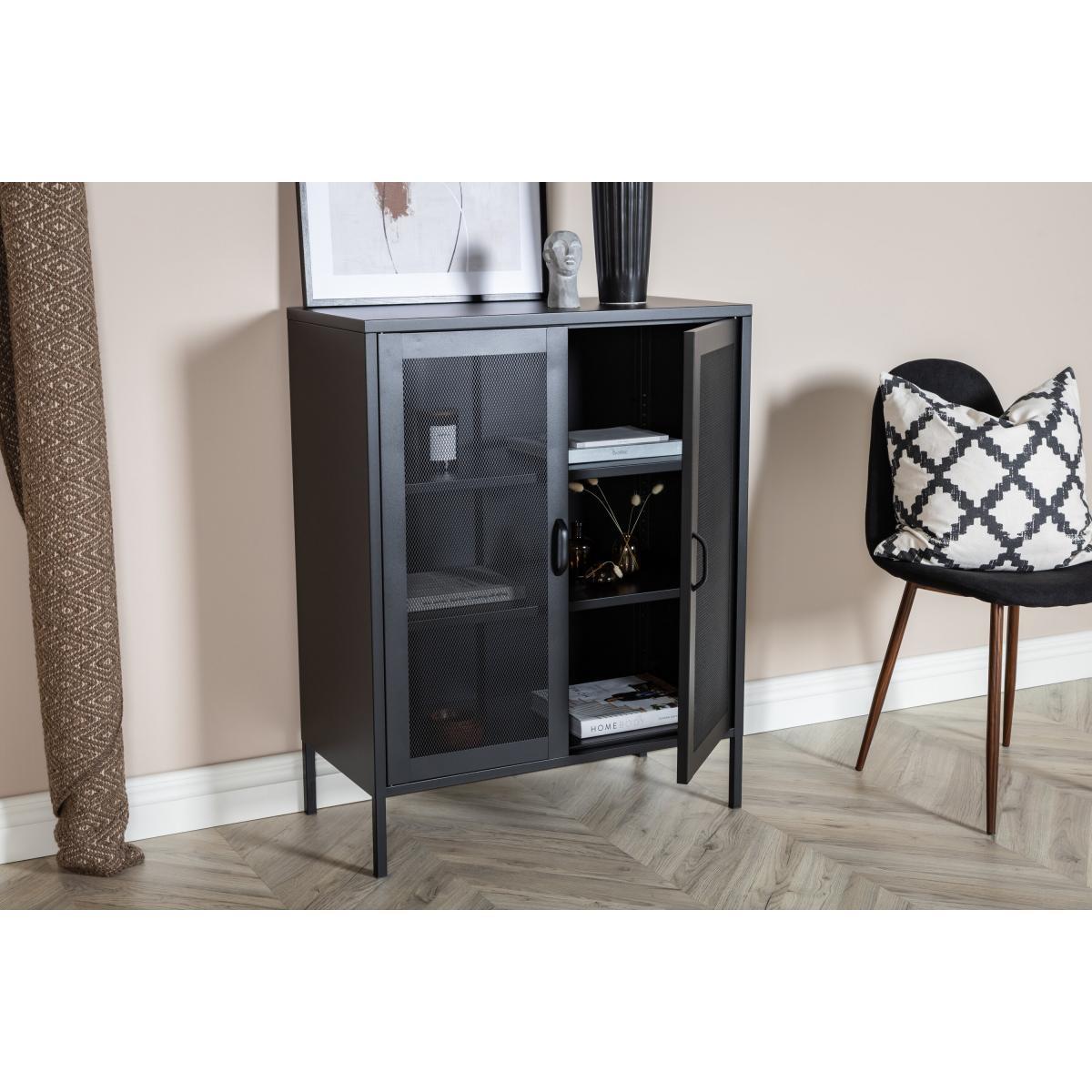 Svea - Zivo dressoir - 80 cm - zwart