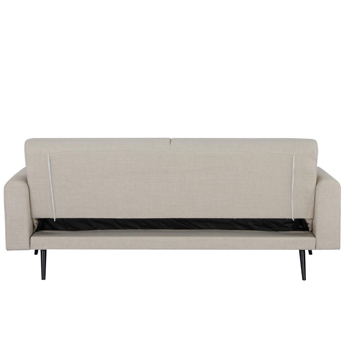 Giga Meubel - Slaapbank Beige 210cm - Metaal & Stof - Bank Jason