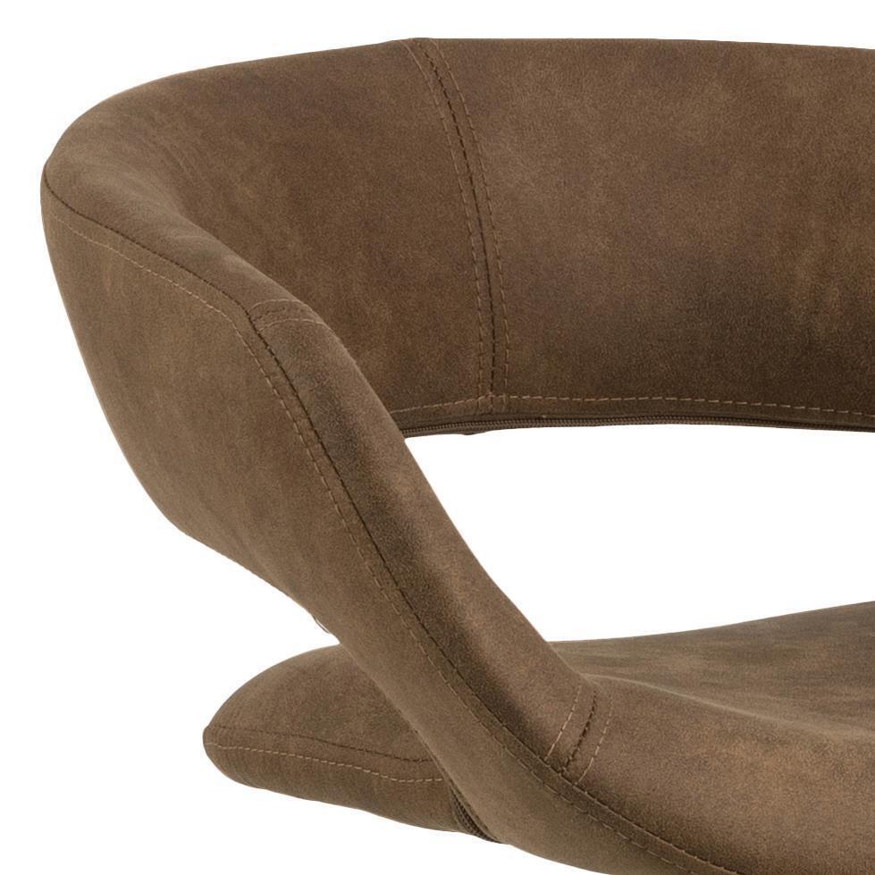 Giga Living - Barkruk Kaat Bruin - Set van 2
