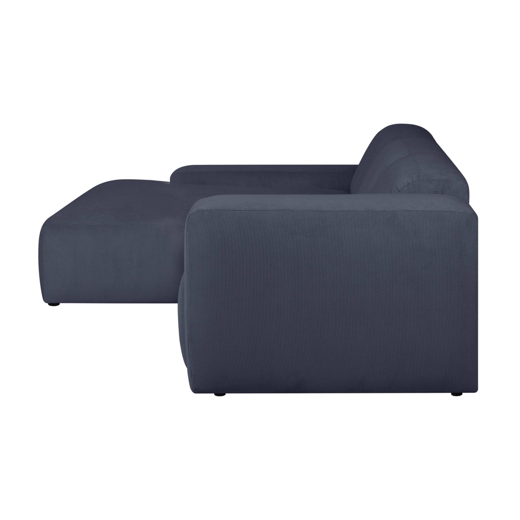 by fonQ Wonder 4-zitshoekbank met Chaise Longue Links - Rib
