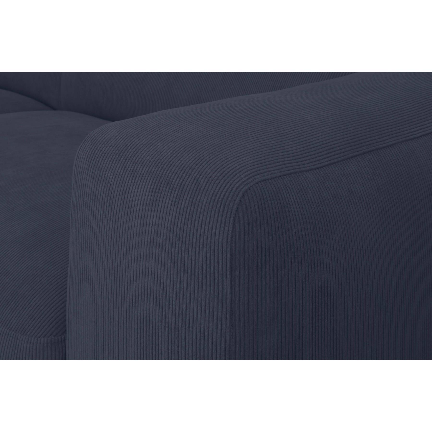 by fonQ Wonder 4-zitshoekbank met Chaise Longue Links - Rib