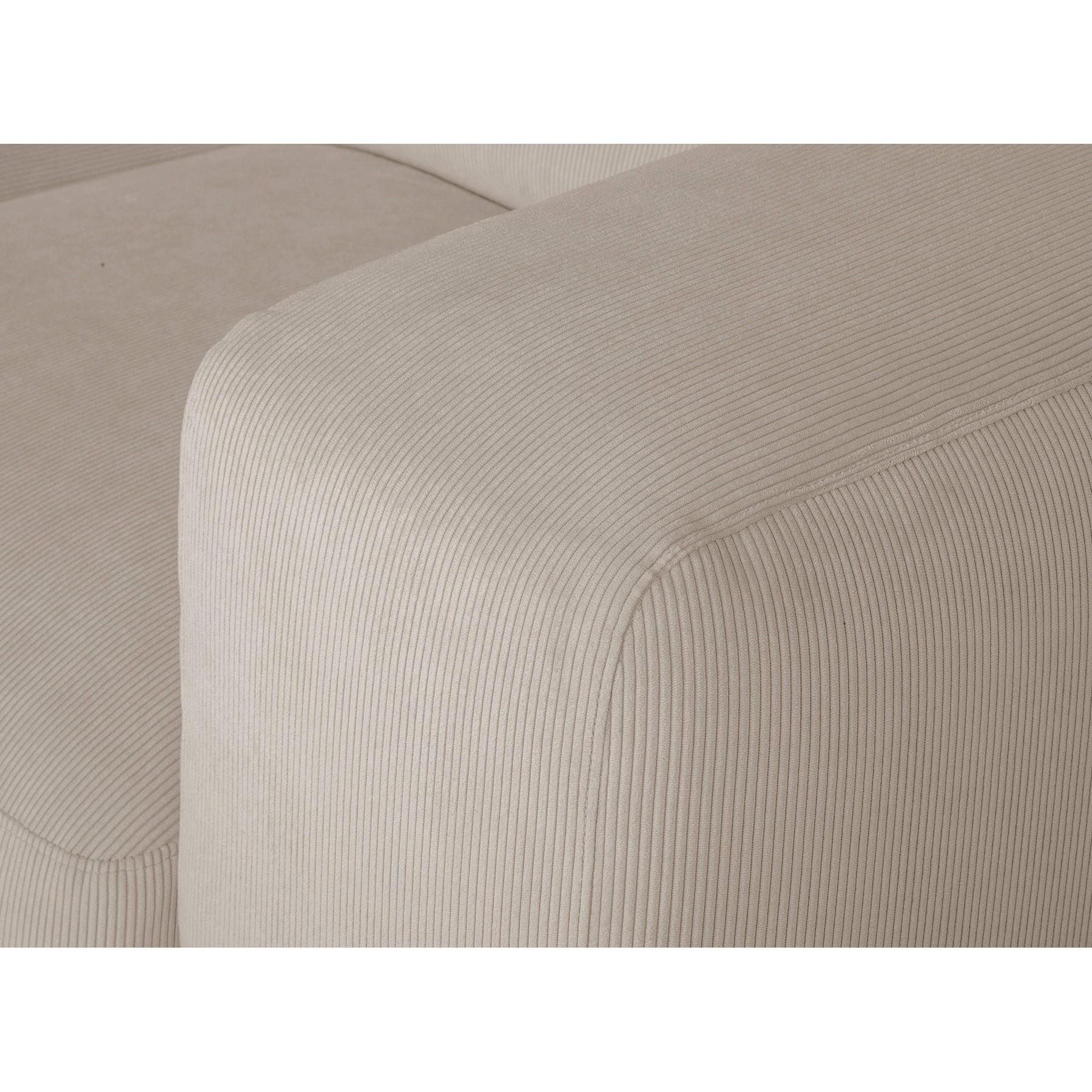 by fonQ Wonder 3-zitshoekbank met Chaise Longue Rechts - Rib