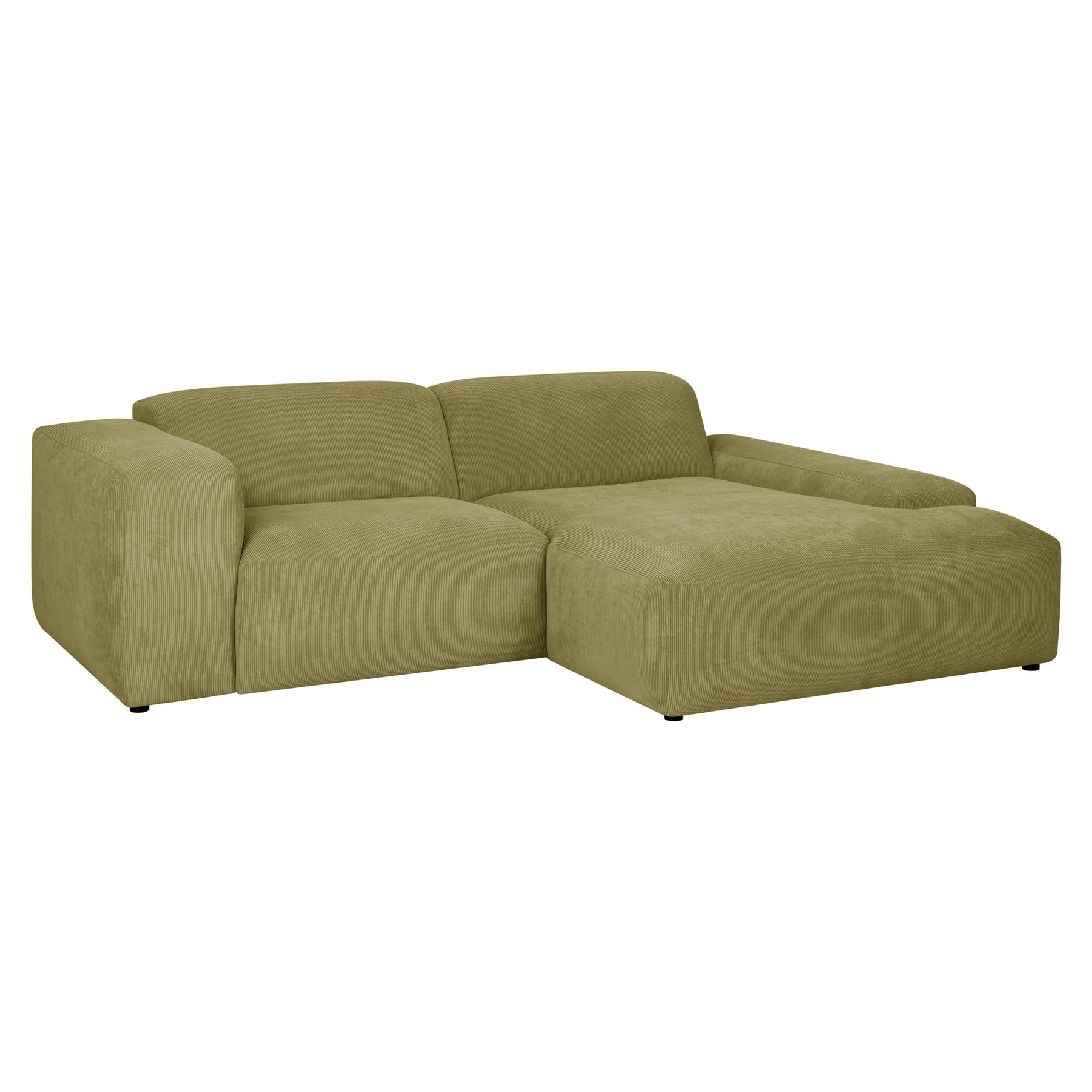 by fonQ Wonder 3-zitshoekbank met Chaise Longue Rechts - Rib
