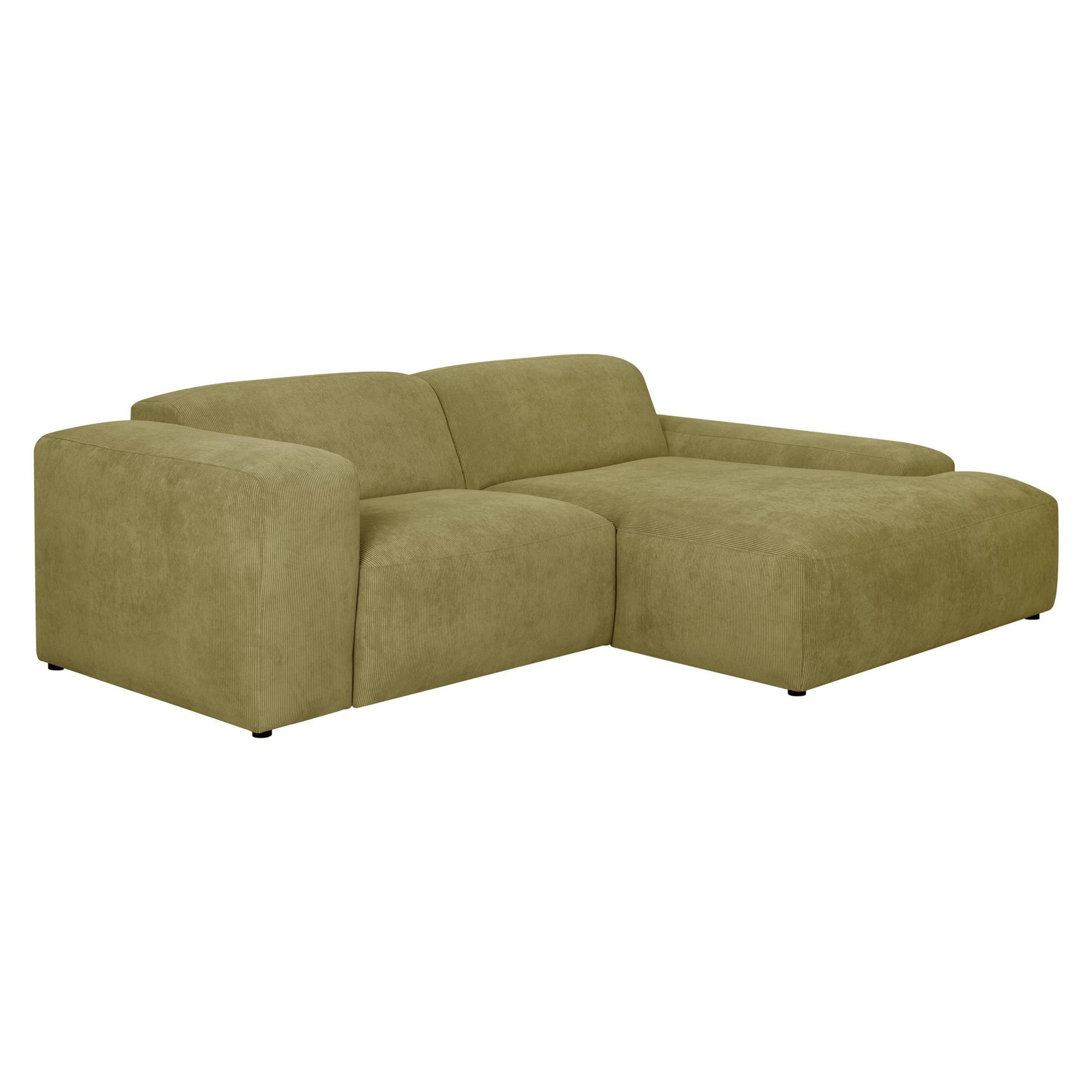 by fonQ Wonder 3-zitshoekbank met Chaise Longue Rechts - Rib