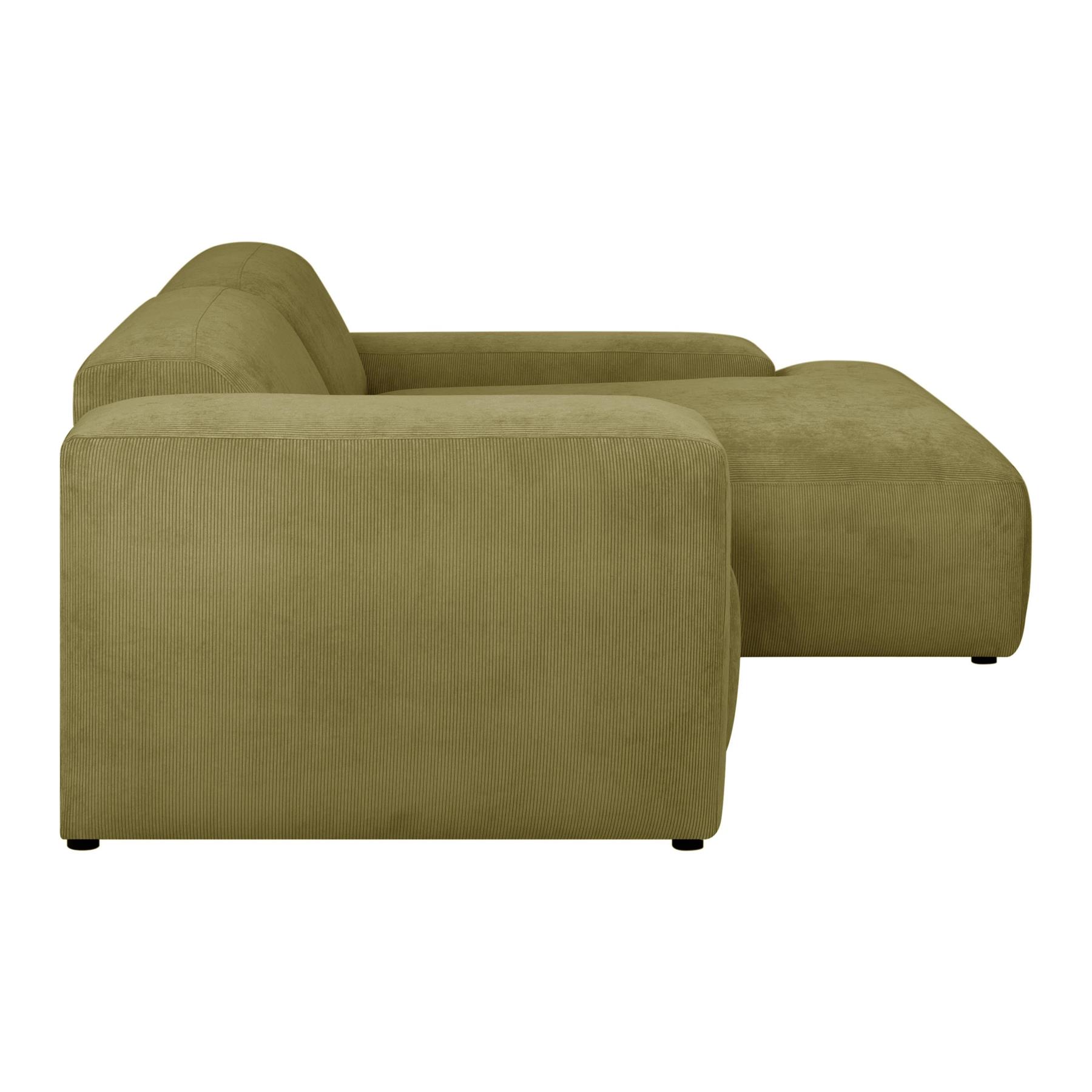 by fonQ Wonder 3-zitshoekbank met Chaise Longue Rechts - Rib