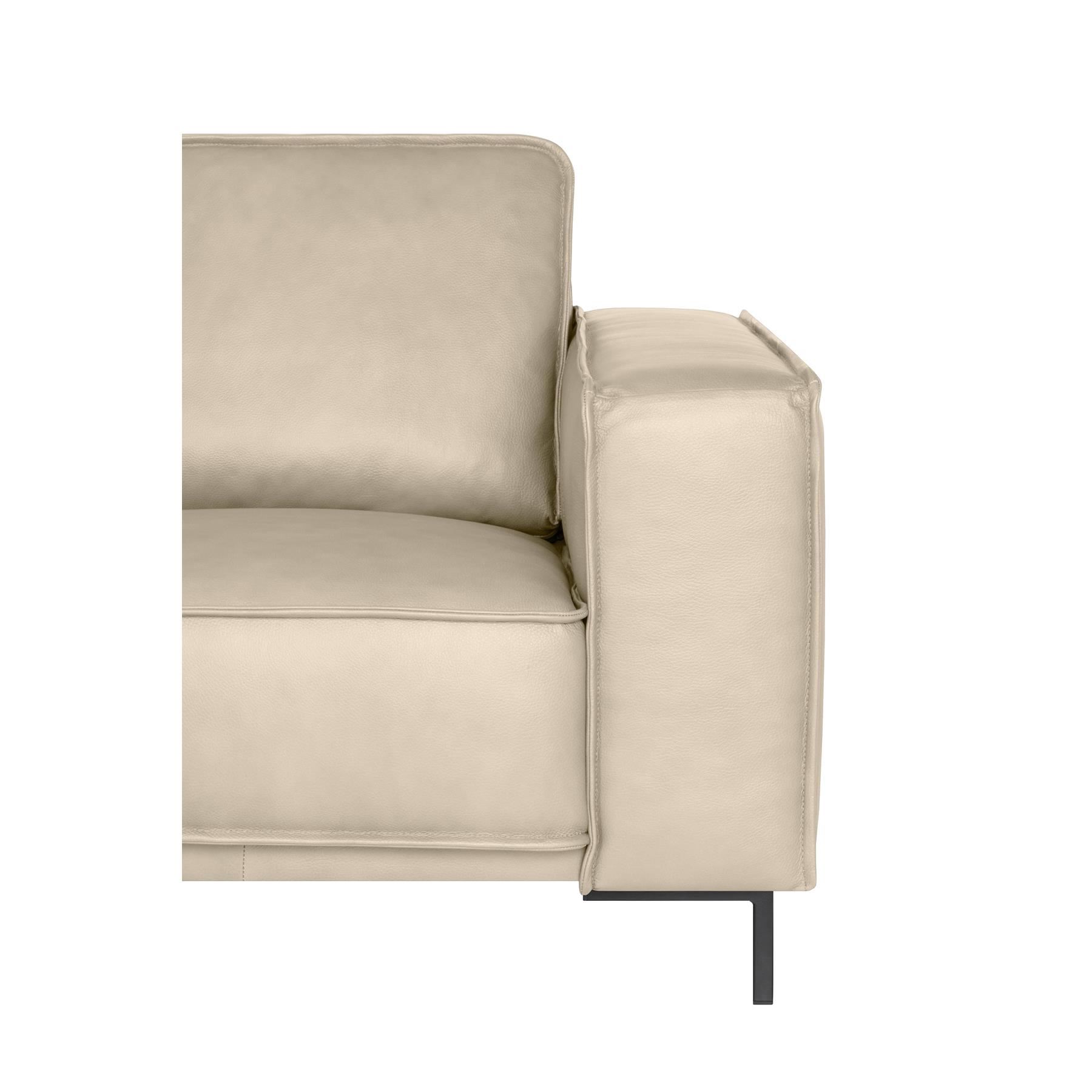 by fonQ Brisk Hoekbank met Chaise Longue Links - Buffelleer - Cognac