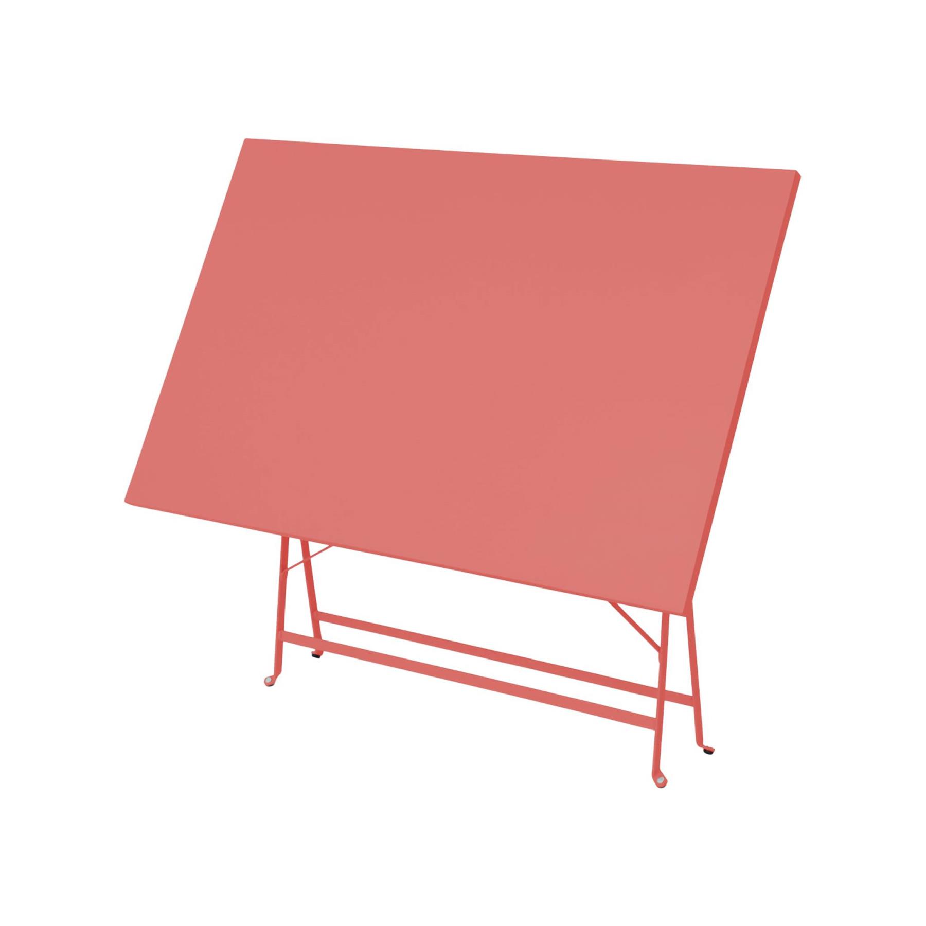 sweeek - Inklapbare metalen bistrotafel 110 x 70cm, voor 4 personen