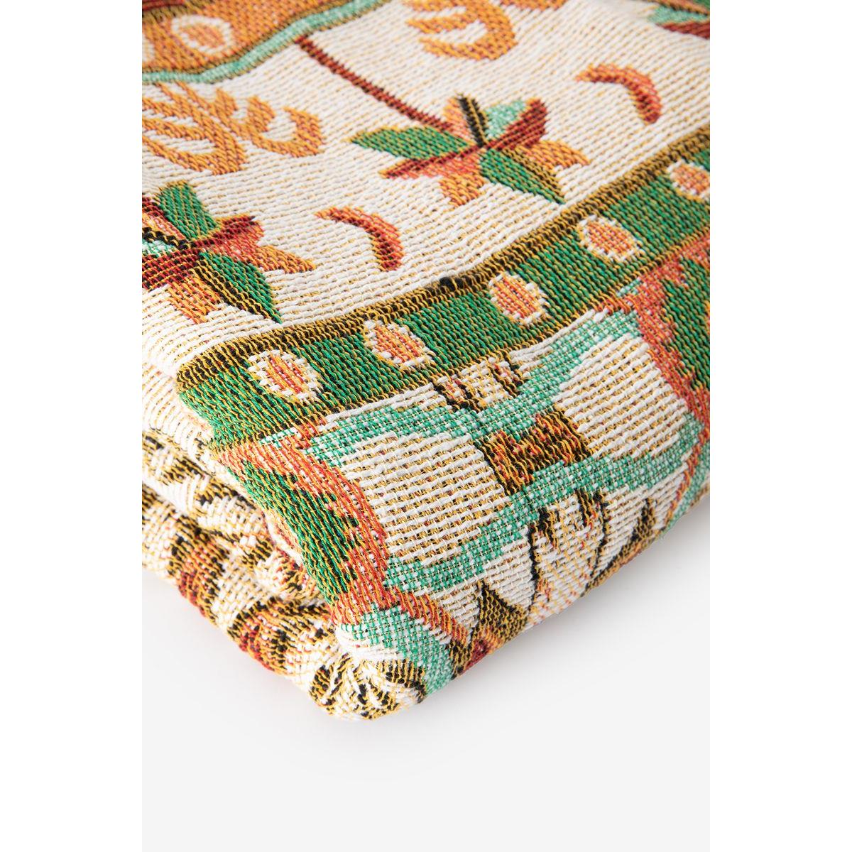 Sissy-Boy Multicolour jacquard geweven sprei met print (200x250 CM)