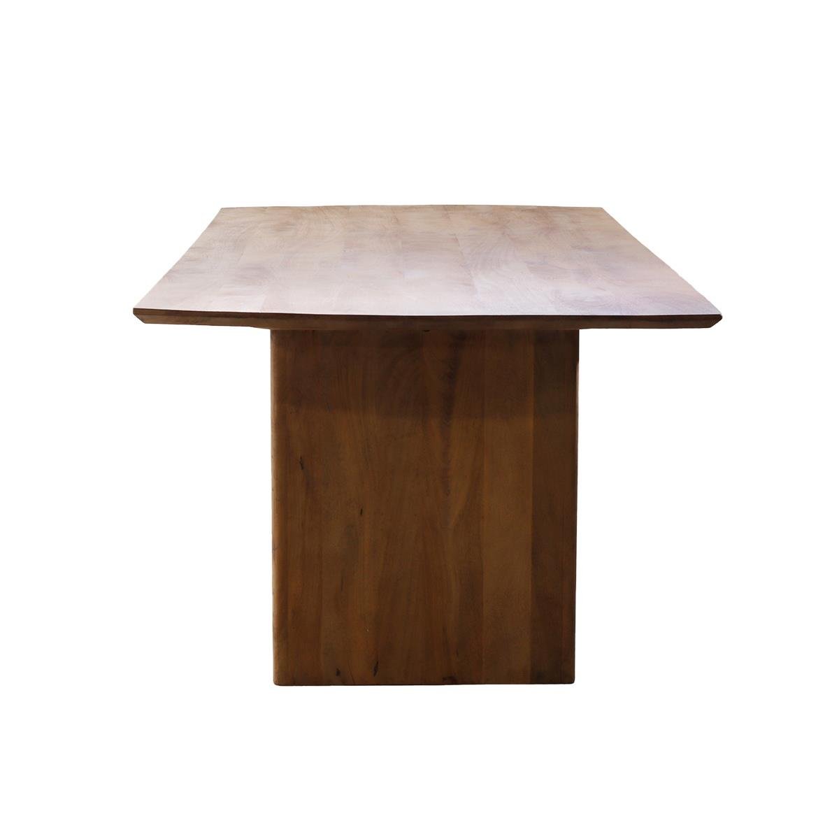 Giga Meubel - Eettafel Naturel 300cm - Rechthoek - Mangohout - Tomeo