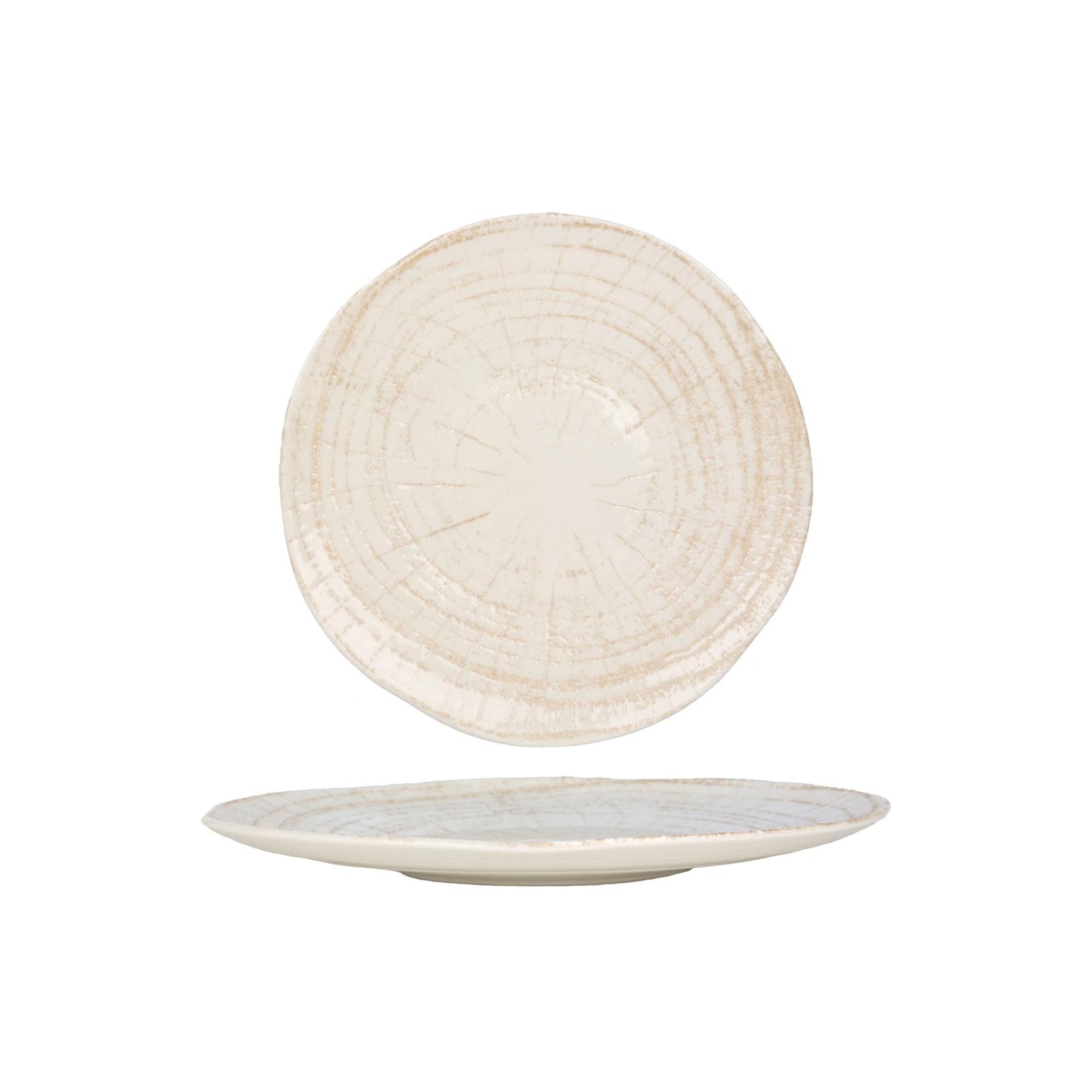 Rinart Gebaksbord - Paradiso - Porselein - 23 cm - set van 6