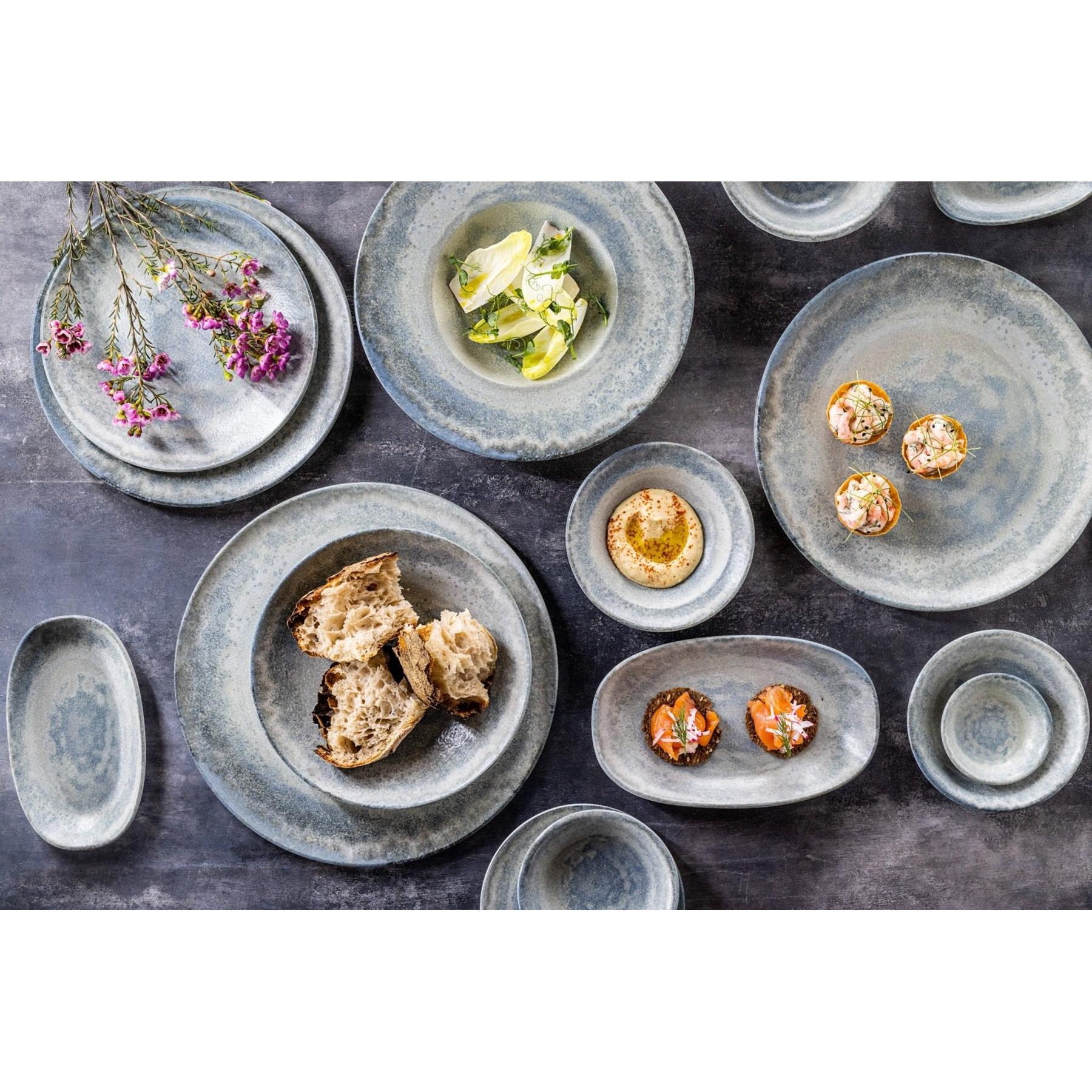 Bonna Dinerbord - Omnia - Porselein - 27 cm - set van 6
