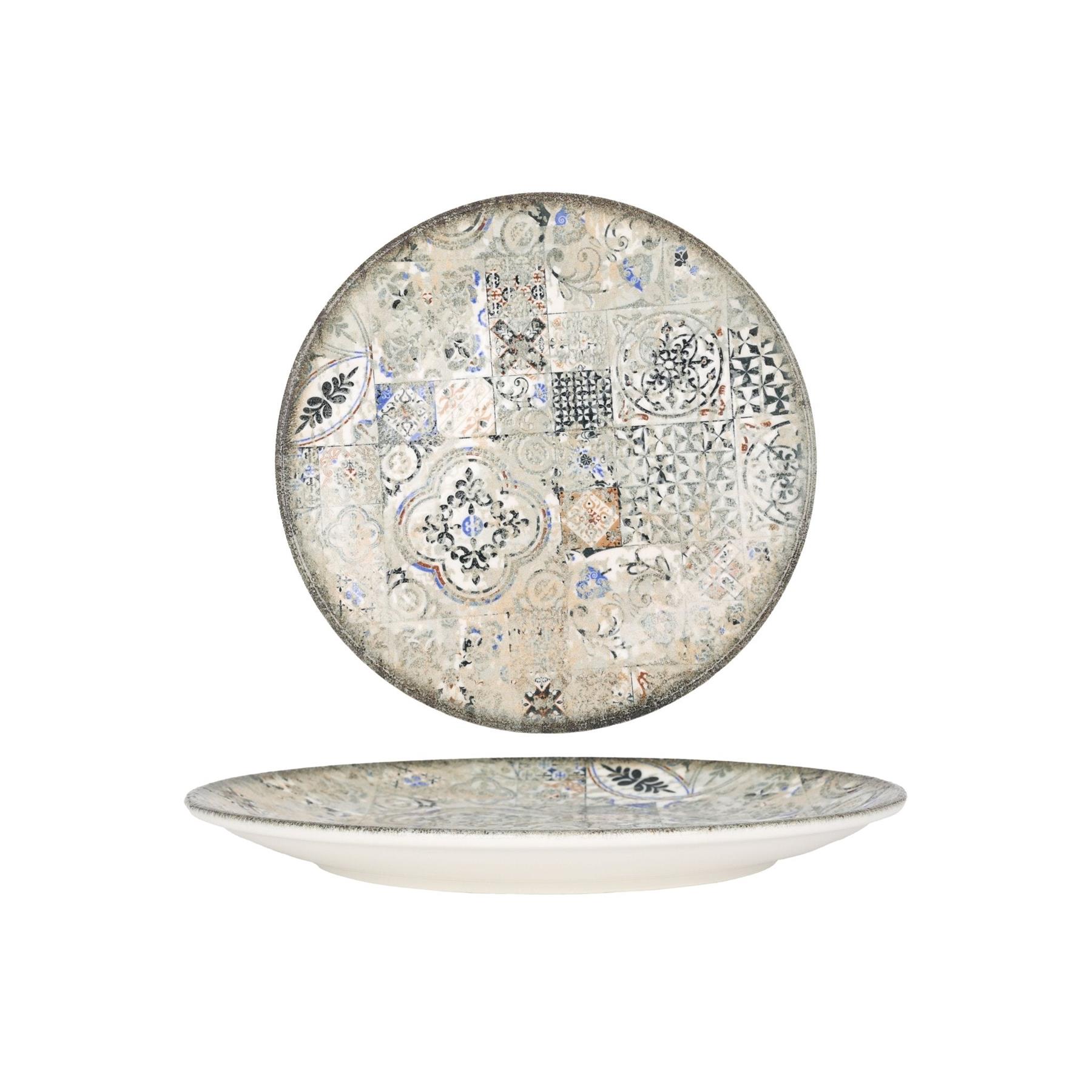 Rinart Dinerbord - Miriana - Porselein - 27 cm - set van 6