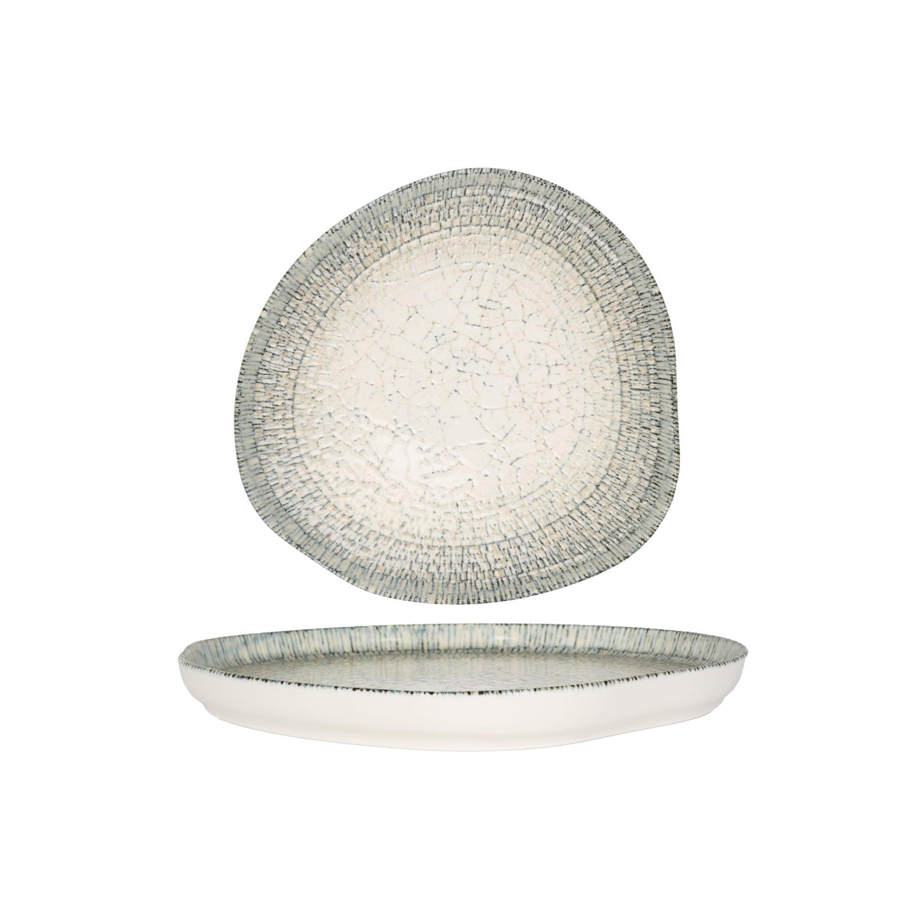 Rinart Dinerbord - Olmeca - Porselein - 26 cm - set van 6