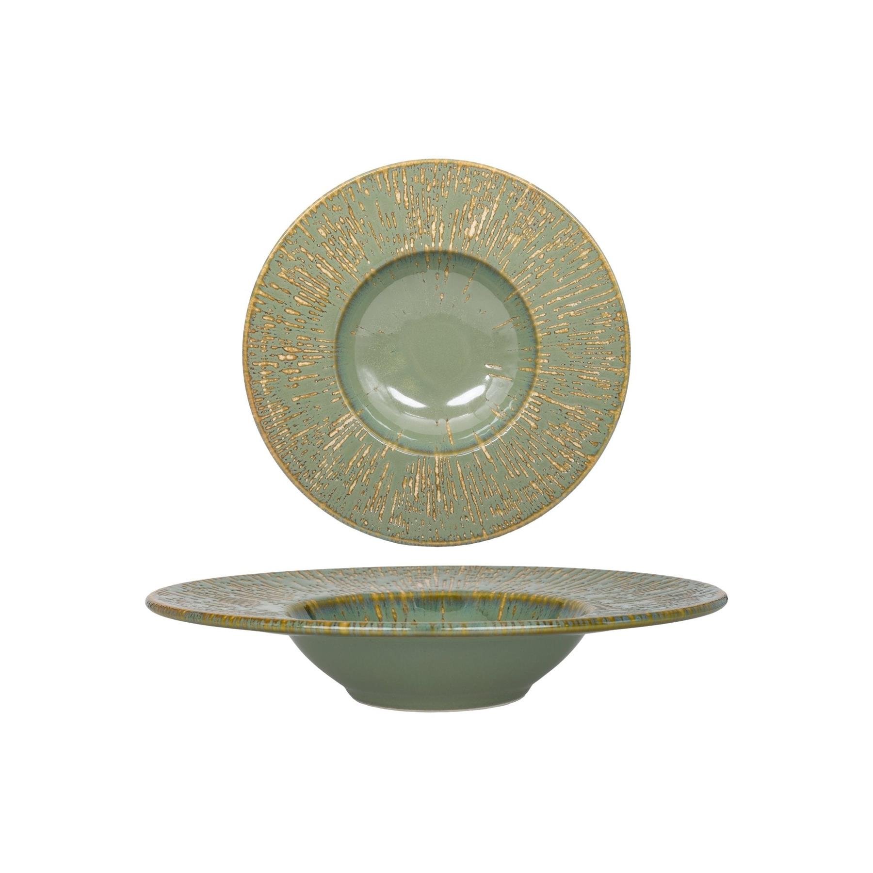 Bonna Pastabord - Sage Snell - Porselein - 28 cm (400cc) - set van 2