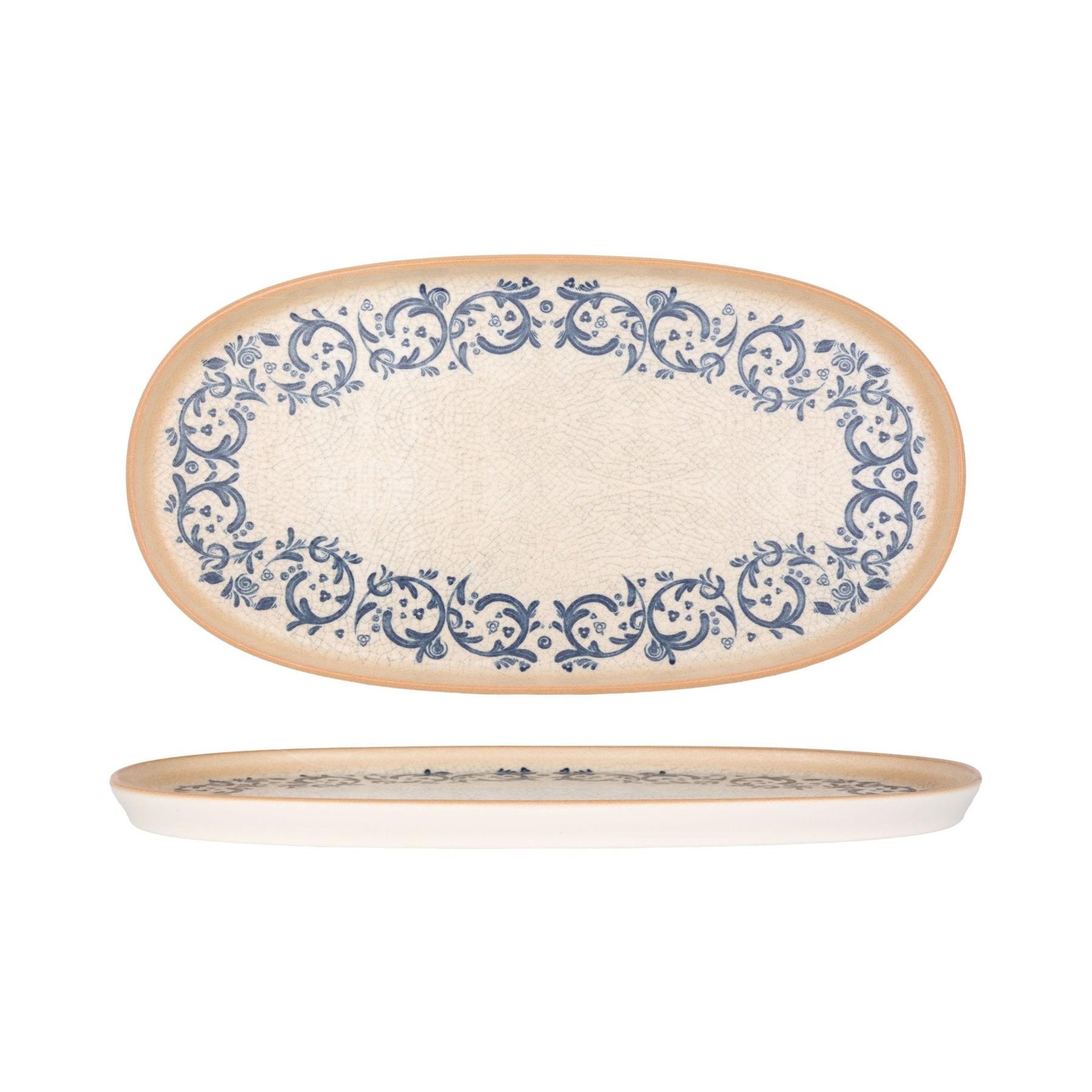 Bonna Serveerschaal - Viento - Porselein - 30 cm - set van 2