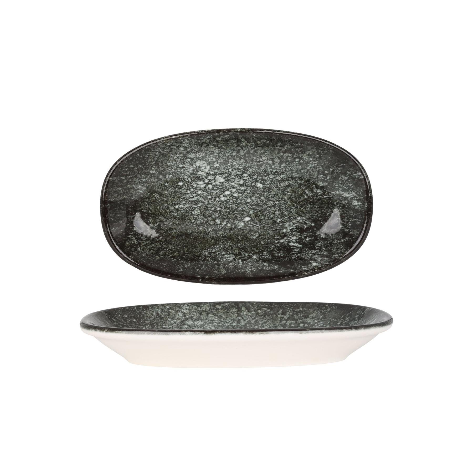 Bonna Serveerschaal - Cosmos - Porselein - 19x11 cm - set van 2