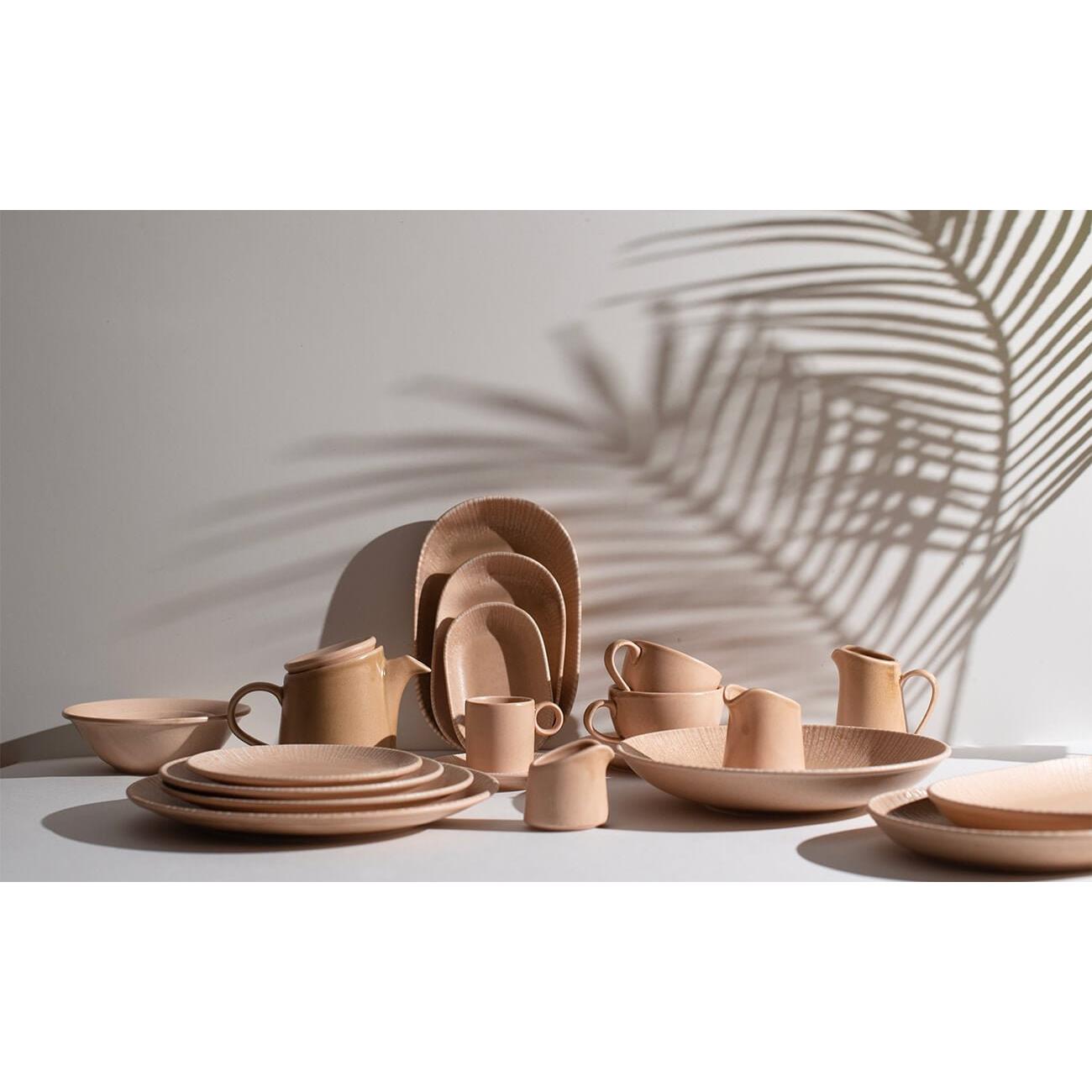 ID Fine Gebaksbord - Adel - Porselein - 21 cm - set van 6