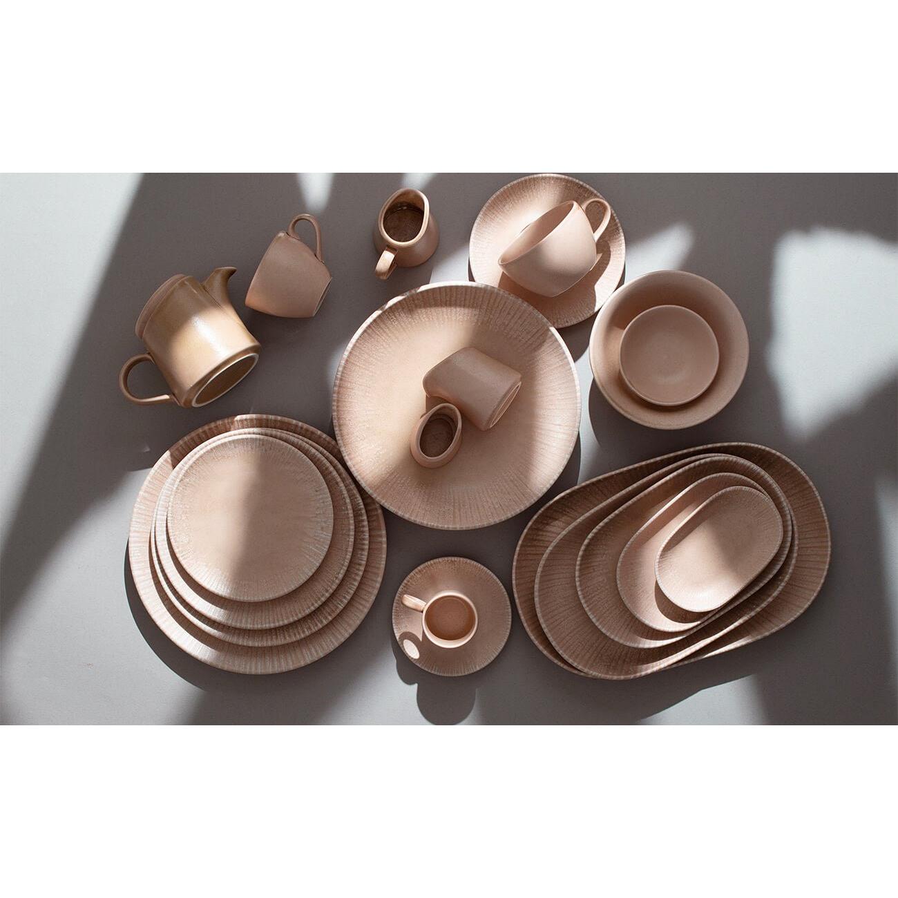 ID Fine Gebaksbord - Adel - Porselein - 21 cm - set van 6