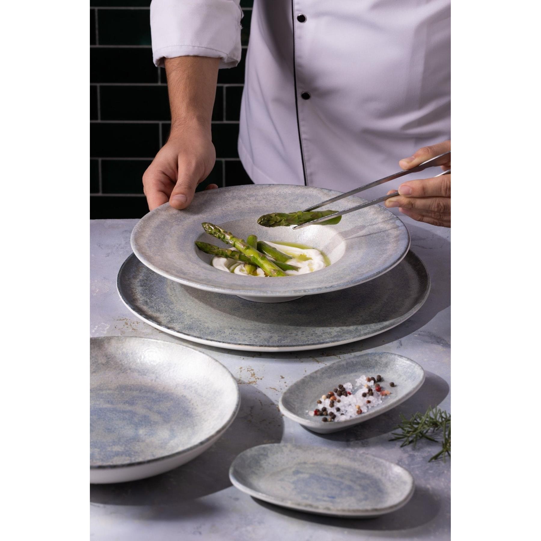 Bonna Pastabord - Omnia - Porselein - 28 cm (400cc) - set van 2
