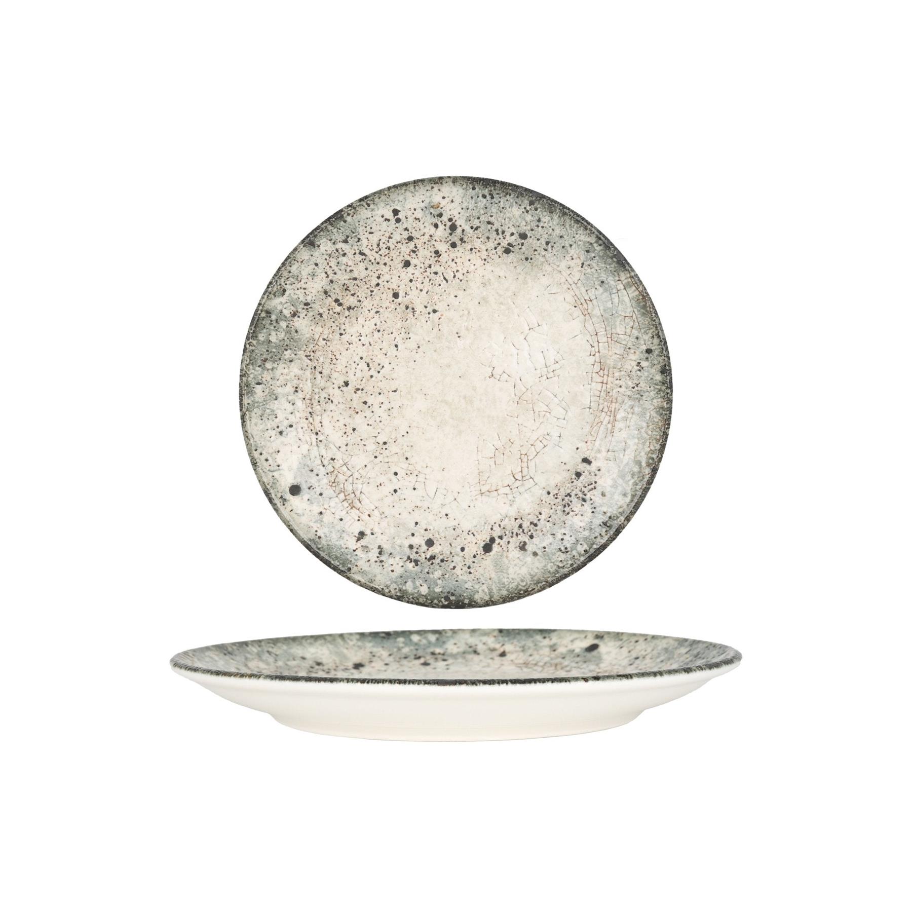 Rinart Gebaksbord - Sedir - Porselein - 21 cm - set van 6