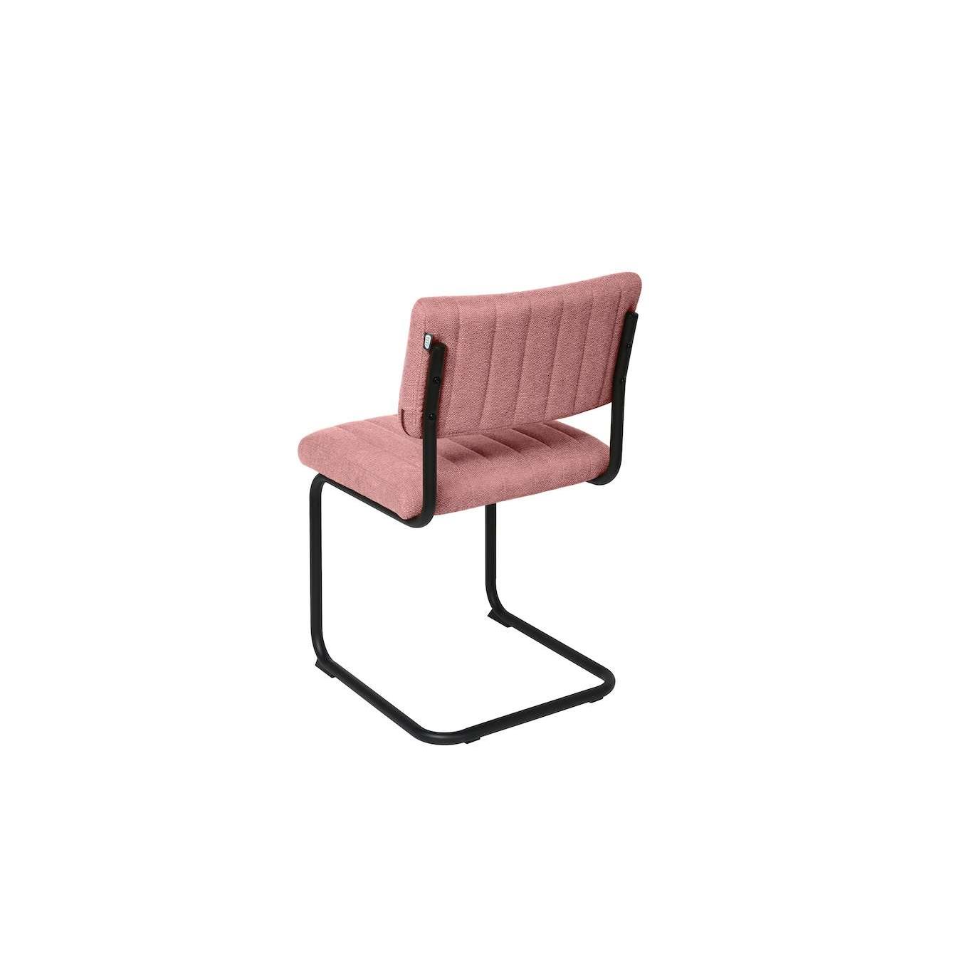 Feel Furniture - Luxe stoel - Ribbon - Zacht roze - Lichtrood - 2 stu…